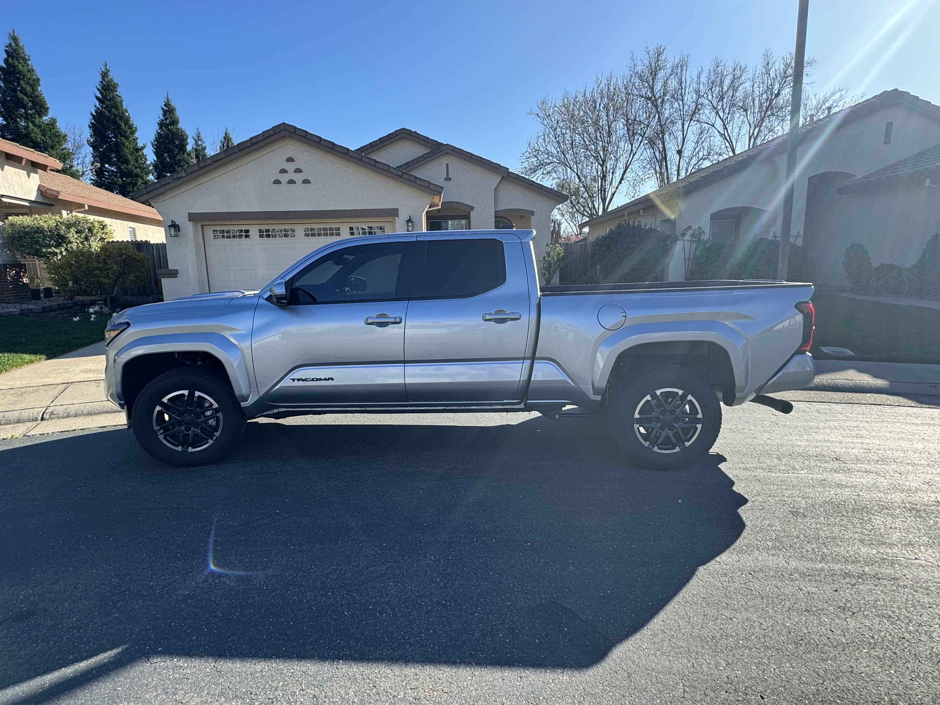 2024 Tacoma 20% Ceramic Tint on front windows to match factory rear window tints IMG_1262