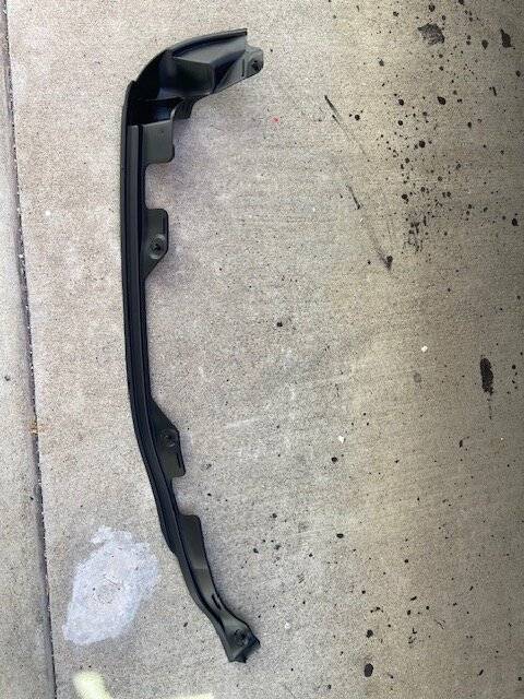 2024 Tacoma Installed OEM front door edge weather stripping IMG_1442