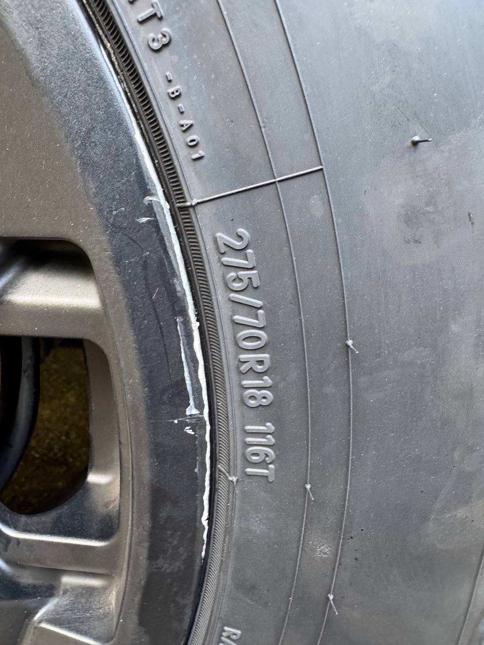 2024 Tacoma Nitto Terra Grappler G3, 275/70r18, Tundra Pro BBS wheels installed IMG_1446