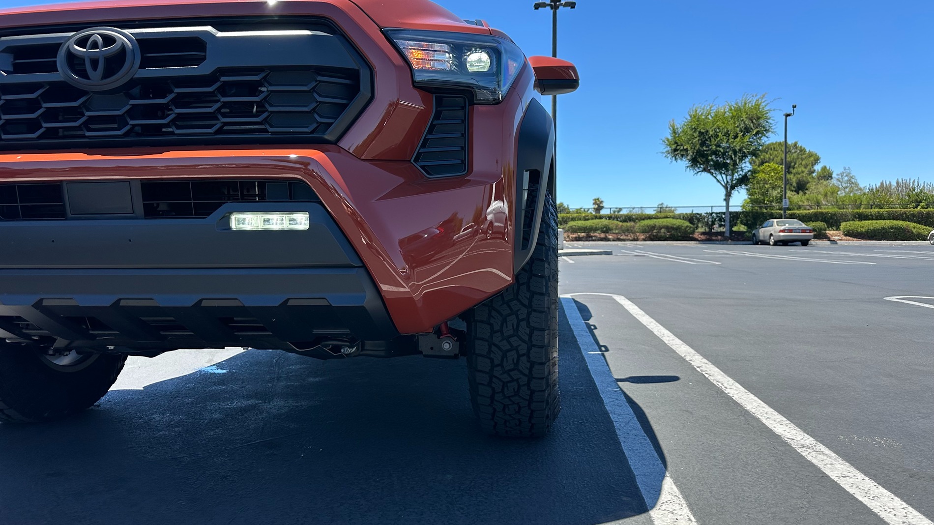 2024 Tacoma Rutsy's Terra Off Road with Pizza Cutters - Toyo Open Country 255/80/17 with Method 705 +35 in Titanium IMG_1542