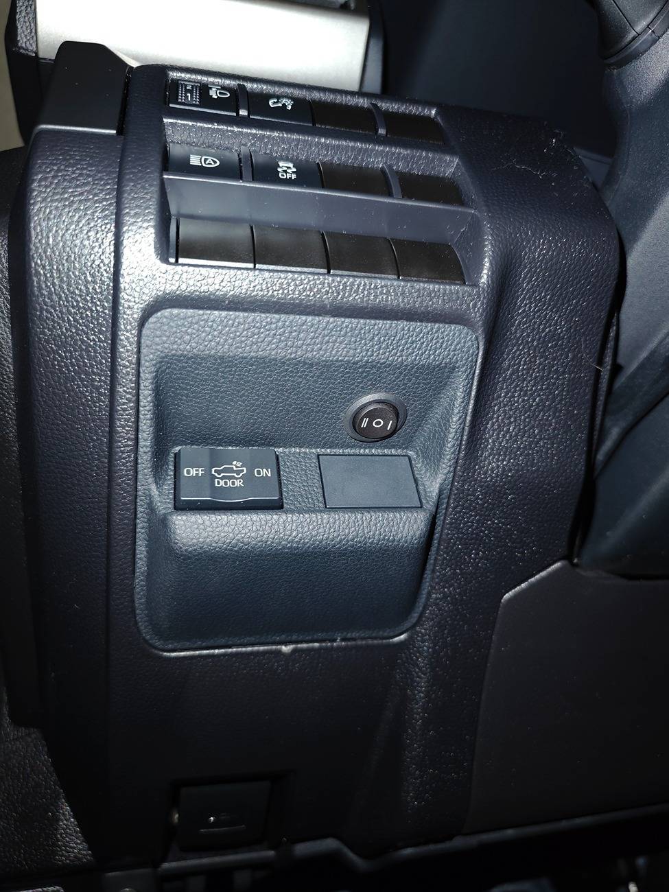 2024 Tacoma Using the blank switch positions on my 25 SR5 IMG_20250715_102914