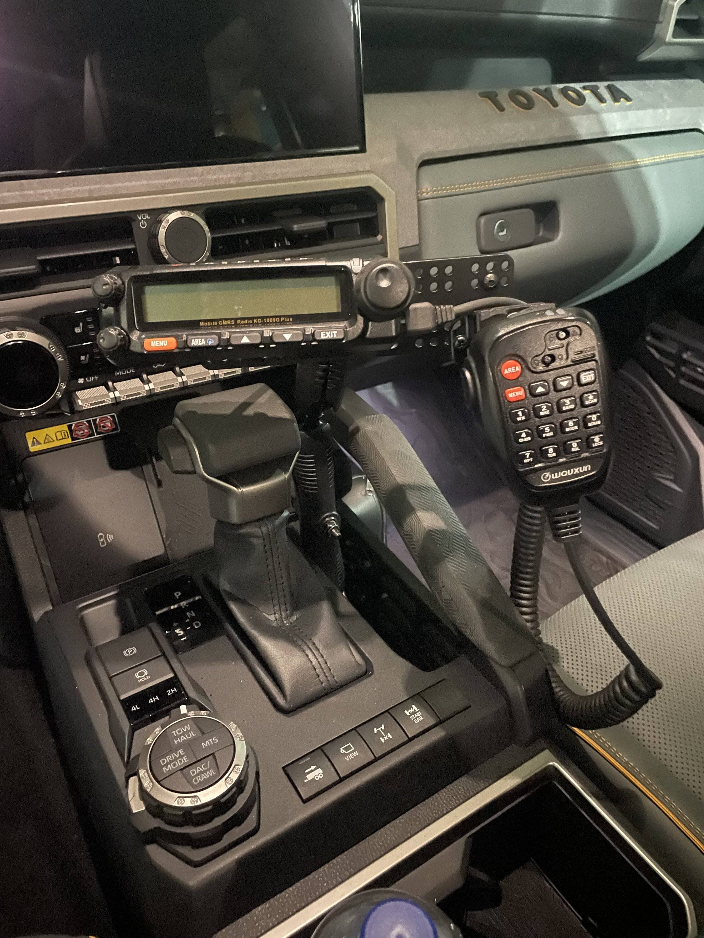 2024 Tacoma Wouxun KG-1000G Plus GMRS Base/Mobile Two Way Radio - Install IMG_2060