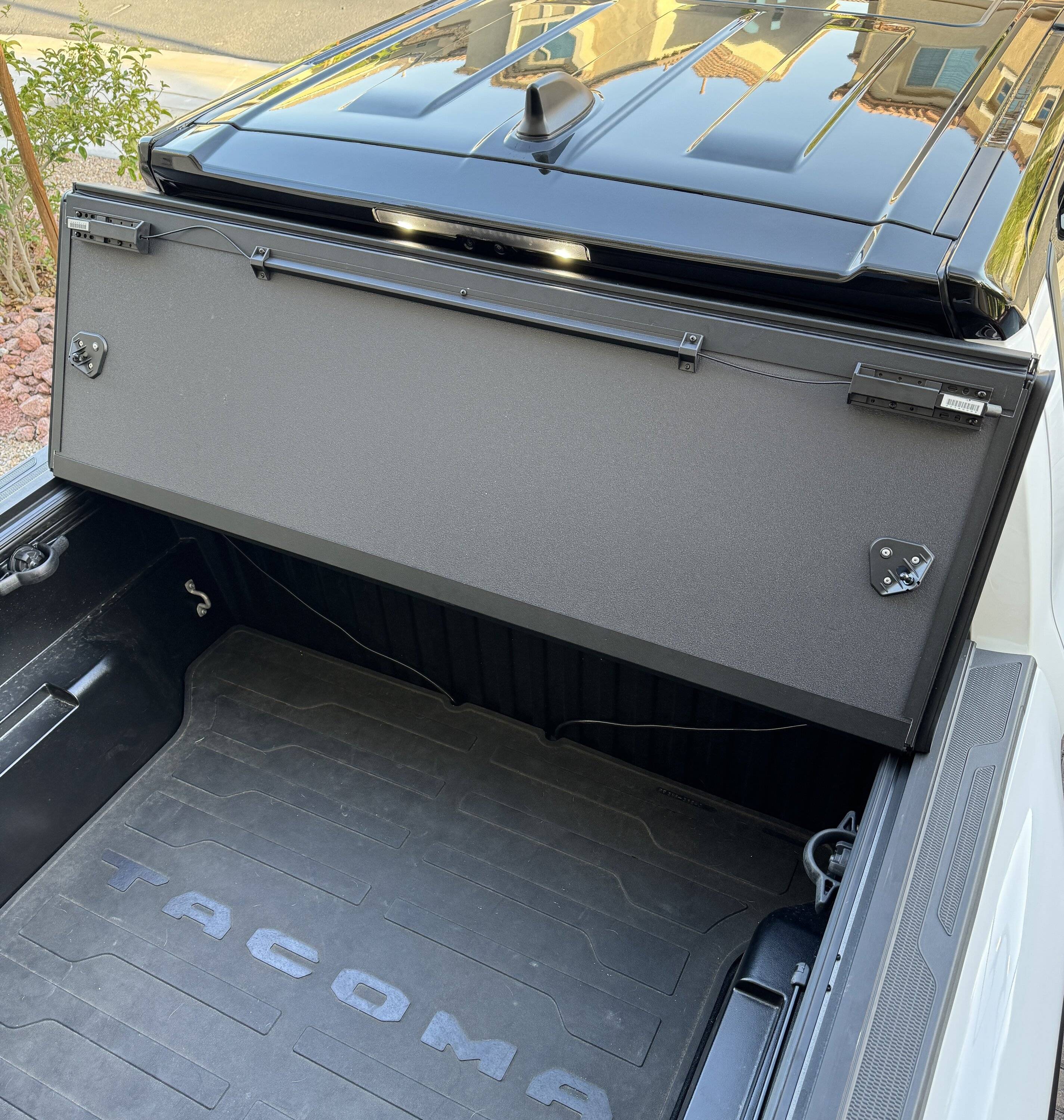 2024 Tacoma OEM Trifold Hard Tonneau Cover PT954-35240 installed on 2024 Tacoma IMG_2507
