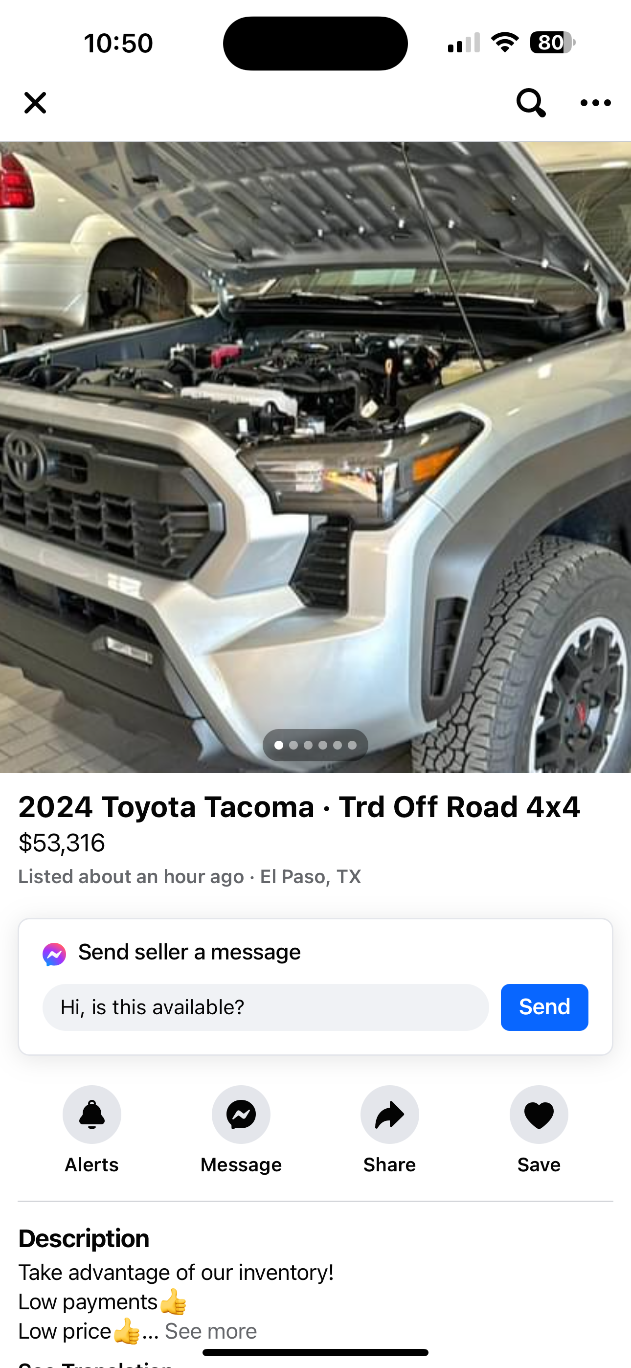 2024 Tacoma Updates of 2024 Tacomas on dealer lots (dealership, pricing, photos) IMG_2526