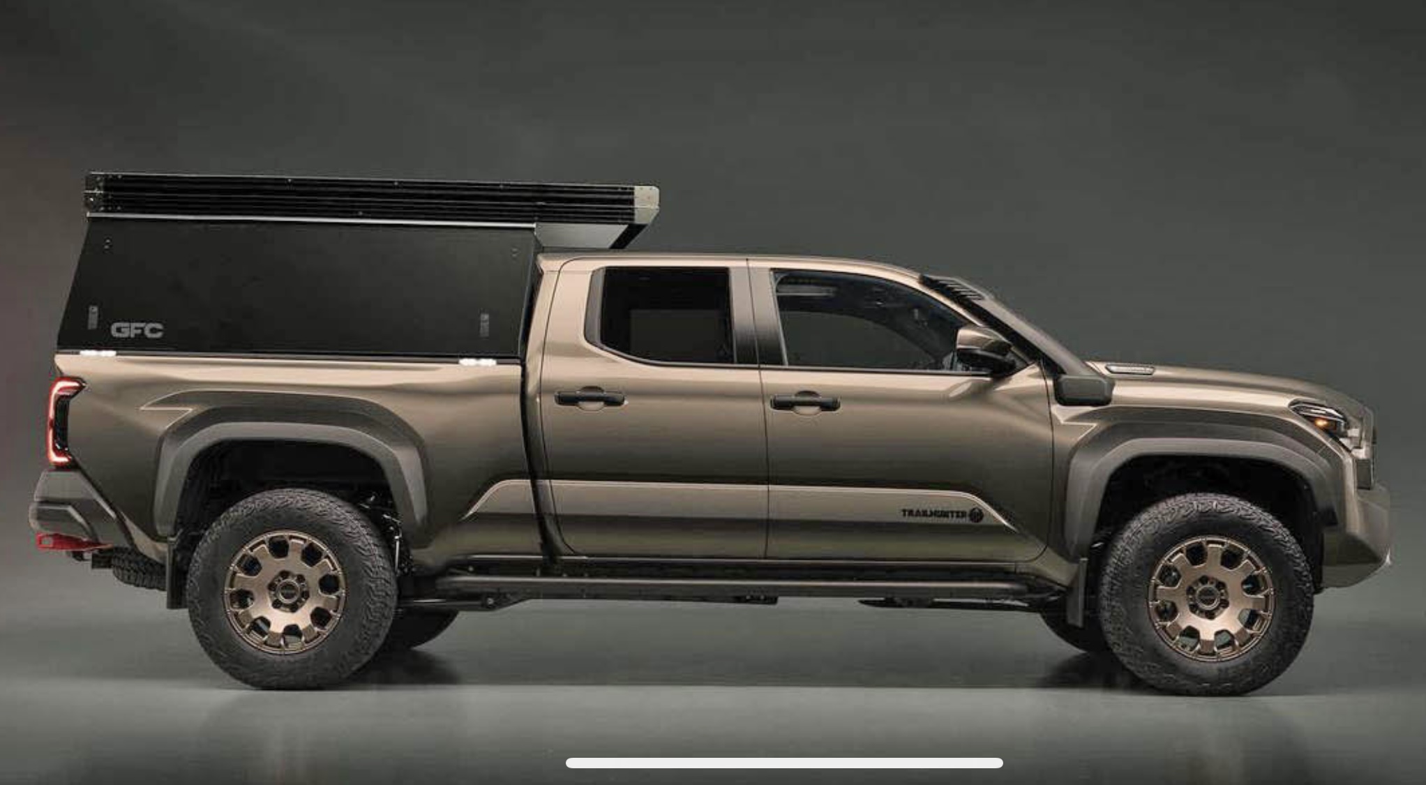 2024 Tacoma First Look: Black 2024 Tacoma TRD Pro. + Trailhunters in Black and Bronze Oxide Short Bed🤩 IMG_2635