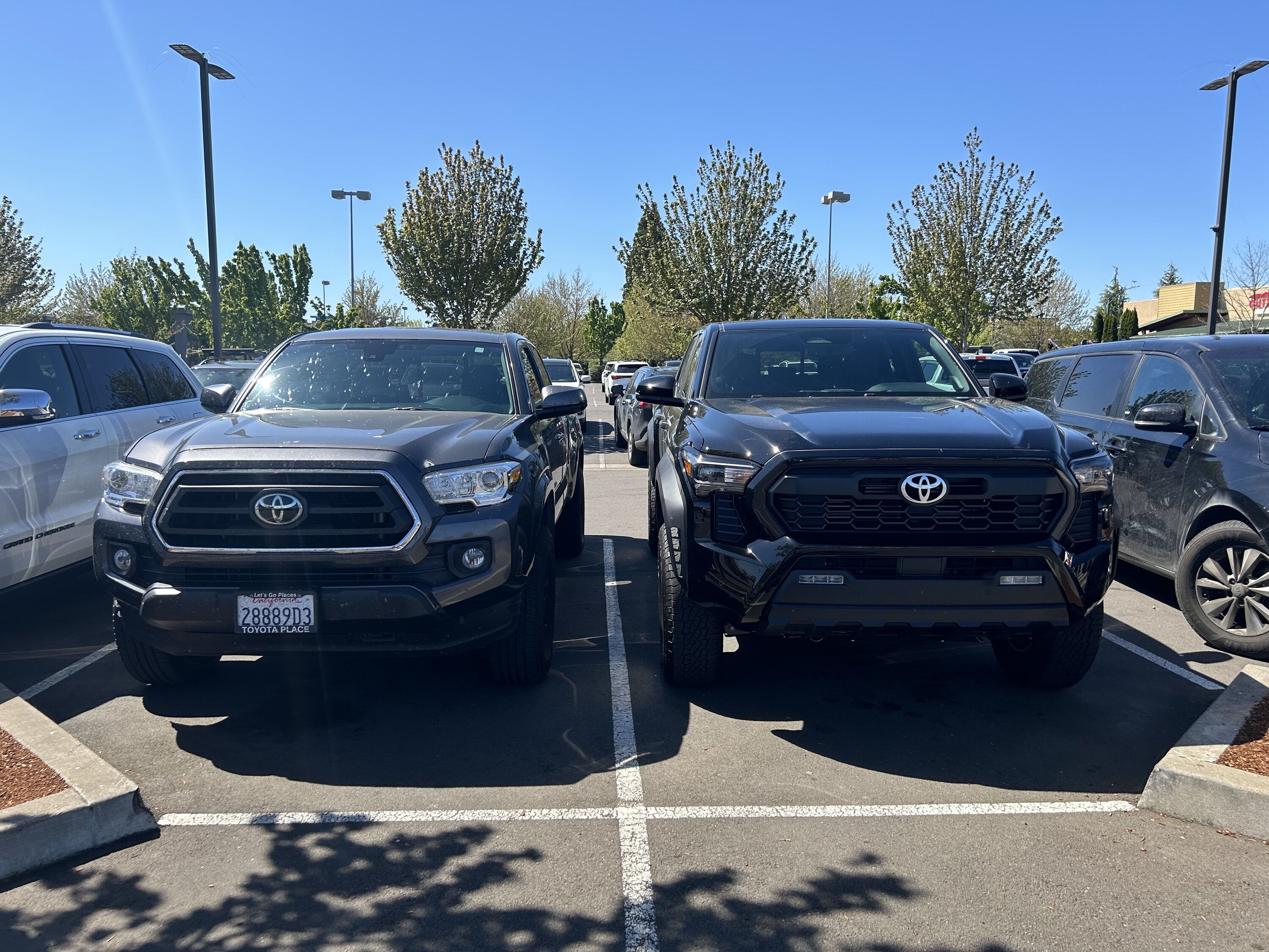 2024 Tacoma Side by Side Comparison: 4th Gen vs 3rd Gen Tacoma IMG_3598