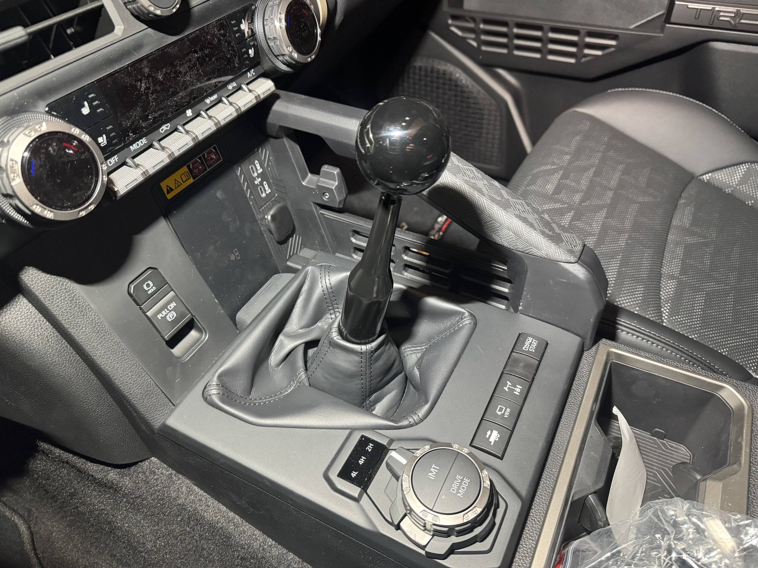 2024 Tacoma First time Tacoma owner and first Mod: Manual Transmission Shift Knob. IMG_4061