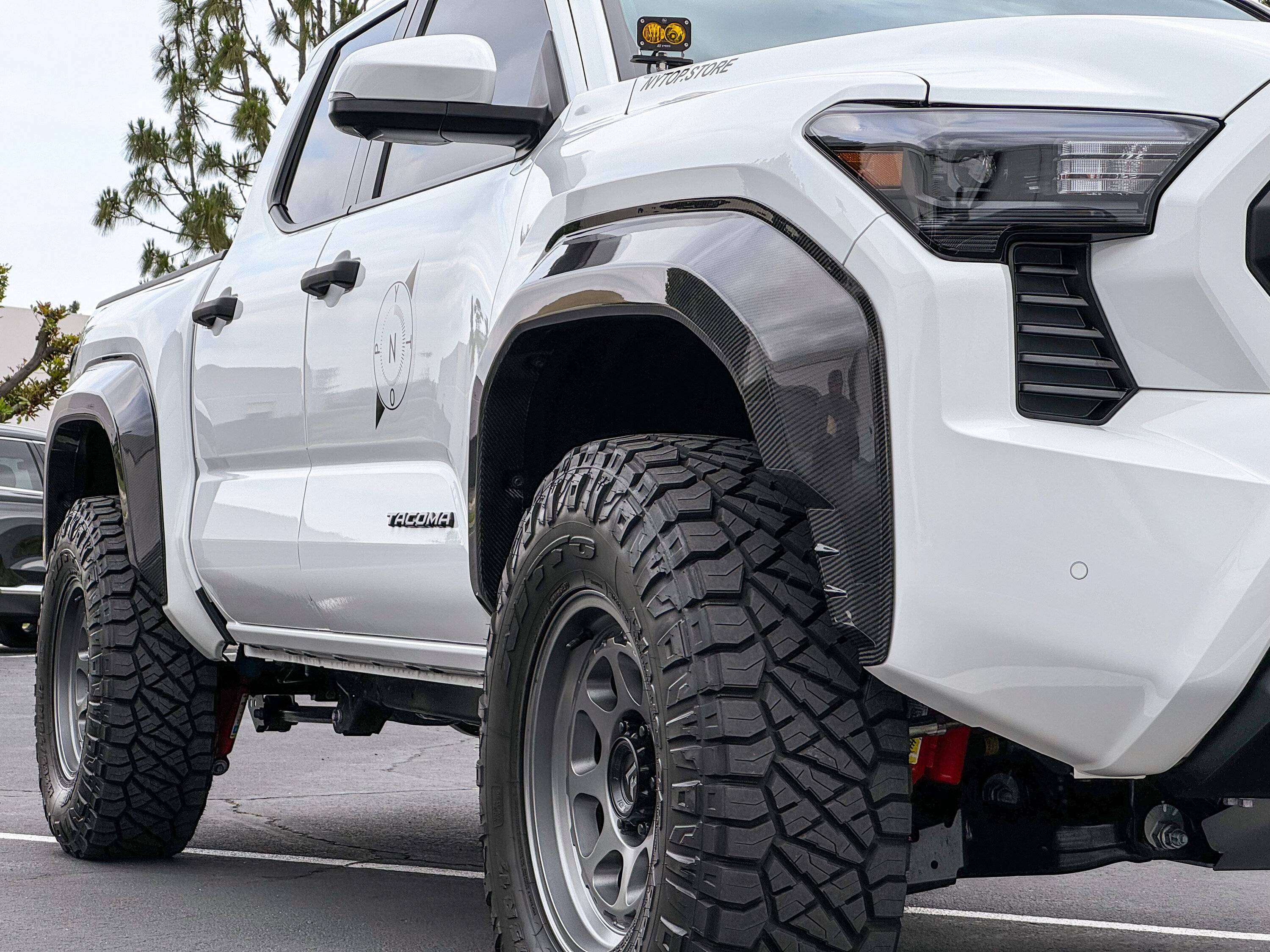 2024 Tacoma NYTOP Carbon Fiber Fender Flares IMG_4227