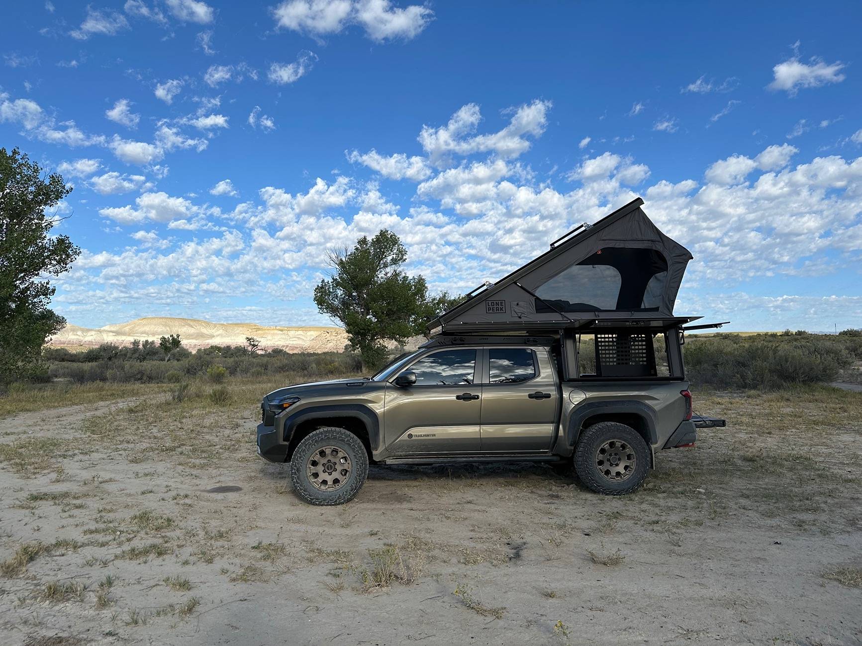 2024 Tacoma Trailhunter max tire size IMG_4413