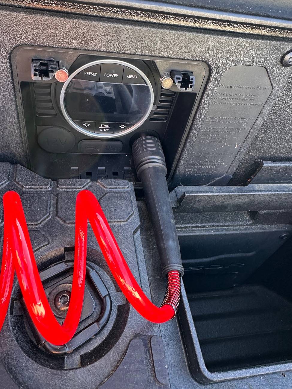 2024 Tacoma Trailhunter with Decked Storage - Air Compressor Clearance IMG_4548