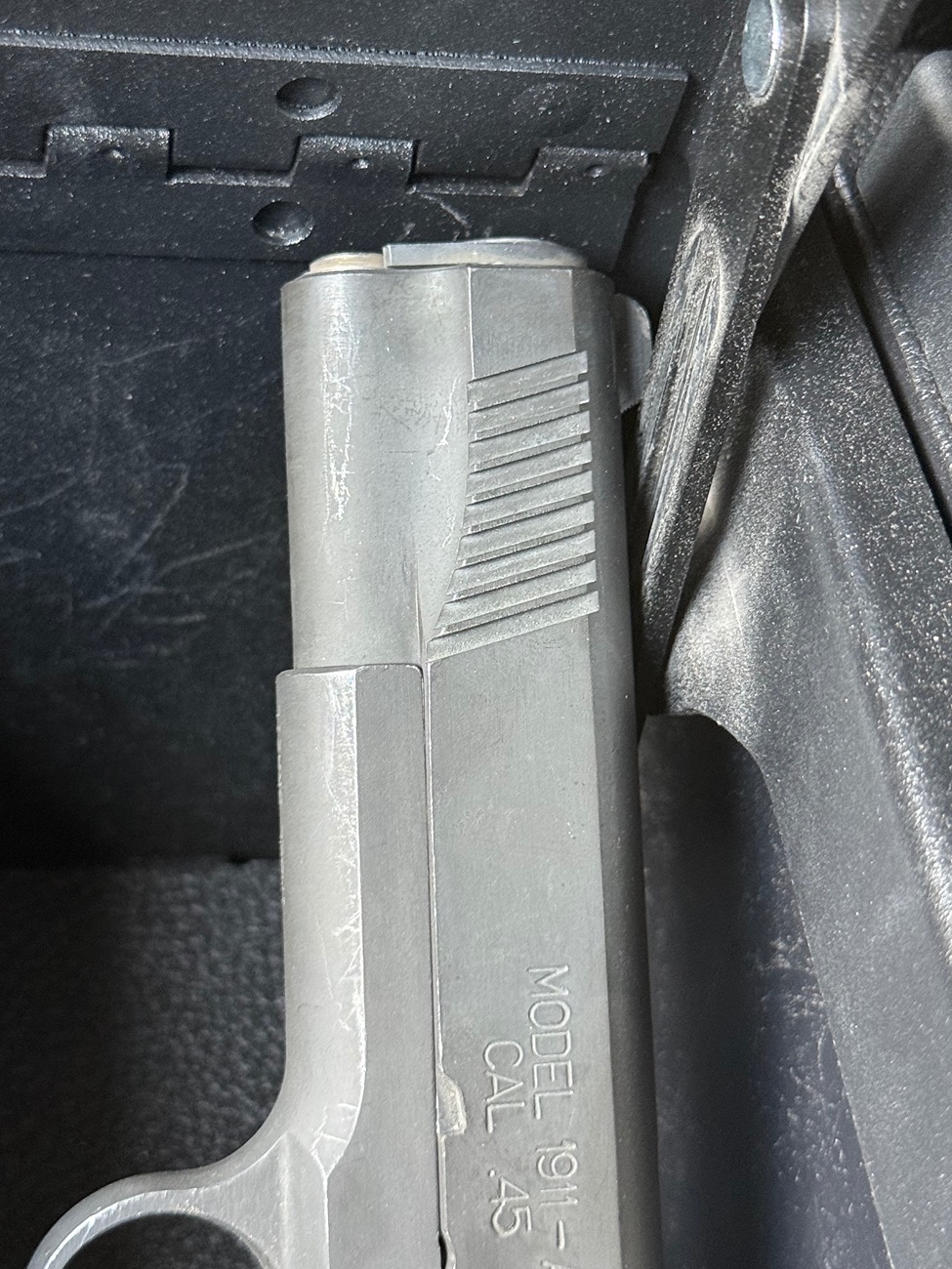 2024 Tacoma OEM Center Console Safe Vault installed photos IMG_4555