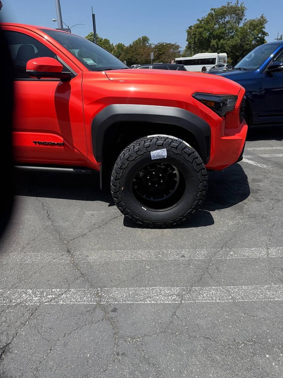2024 Tacoma Will it fit without rubbing and modification IMG_4671