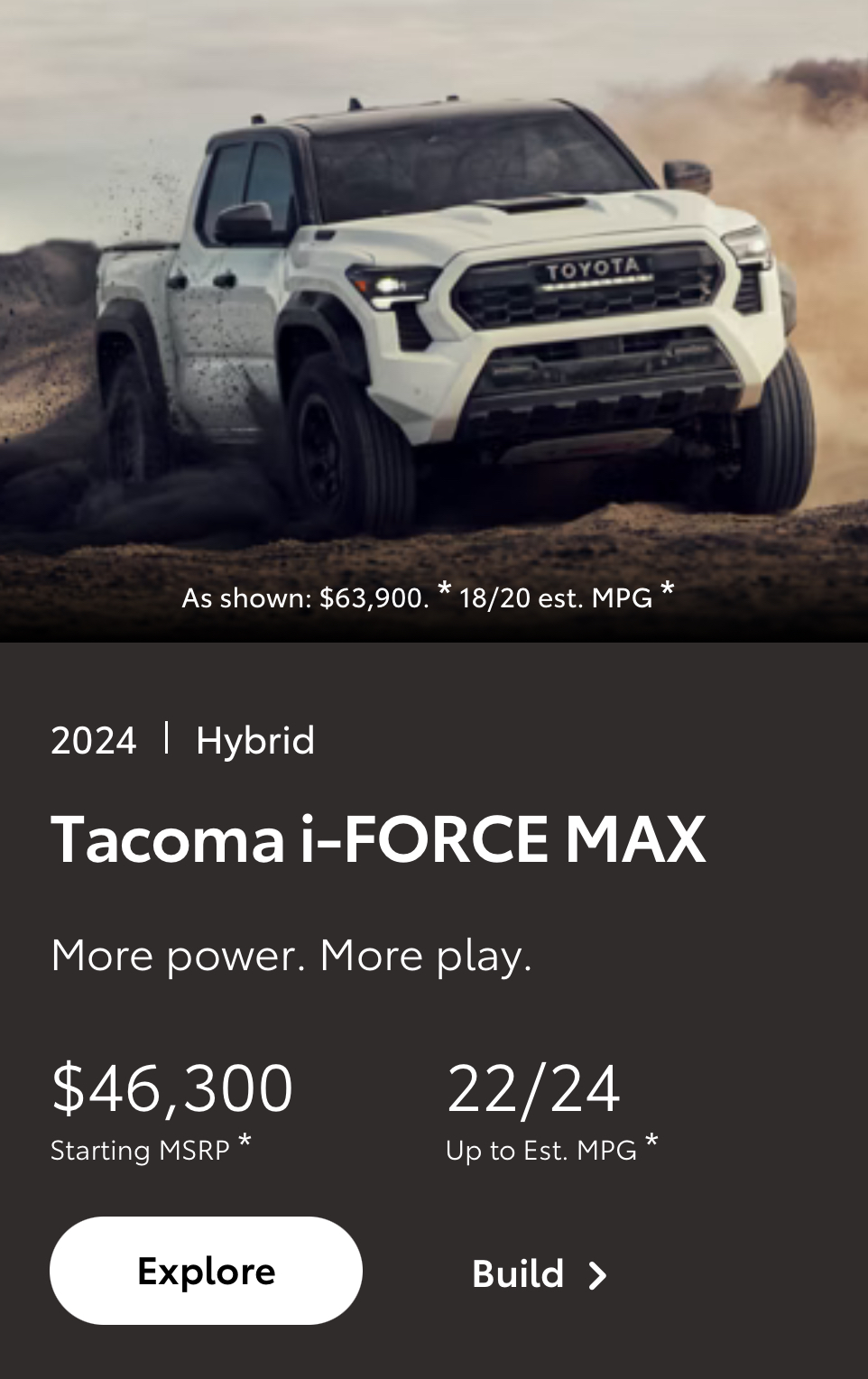 2024 Tacoma Hybrid 2024 Tacoma TRD Pro – Real World MPG HIghway Fuel Economy + Range Test @ 70 MPH IMG_5126