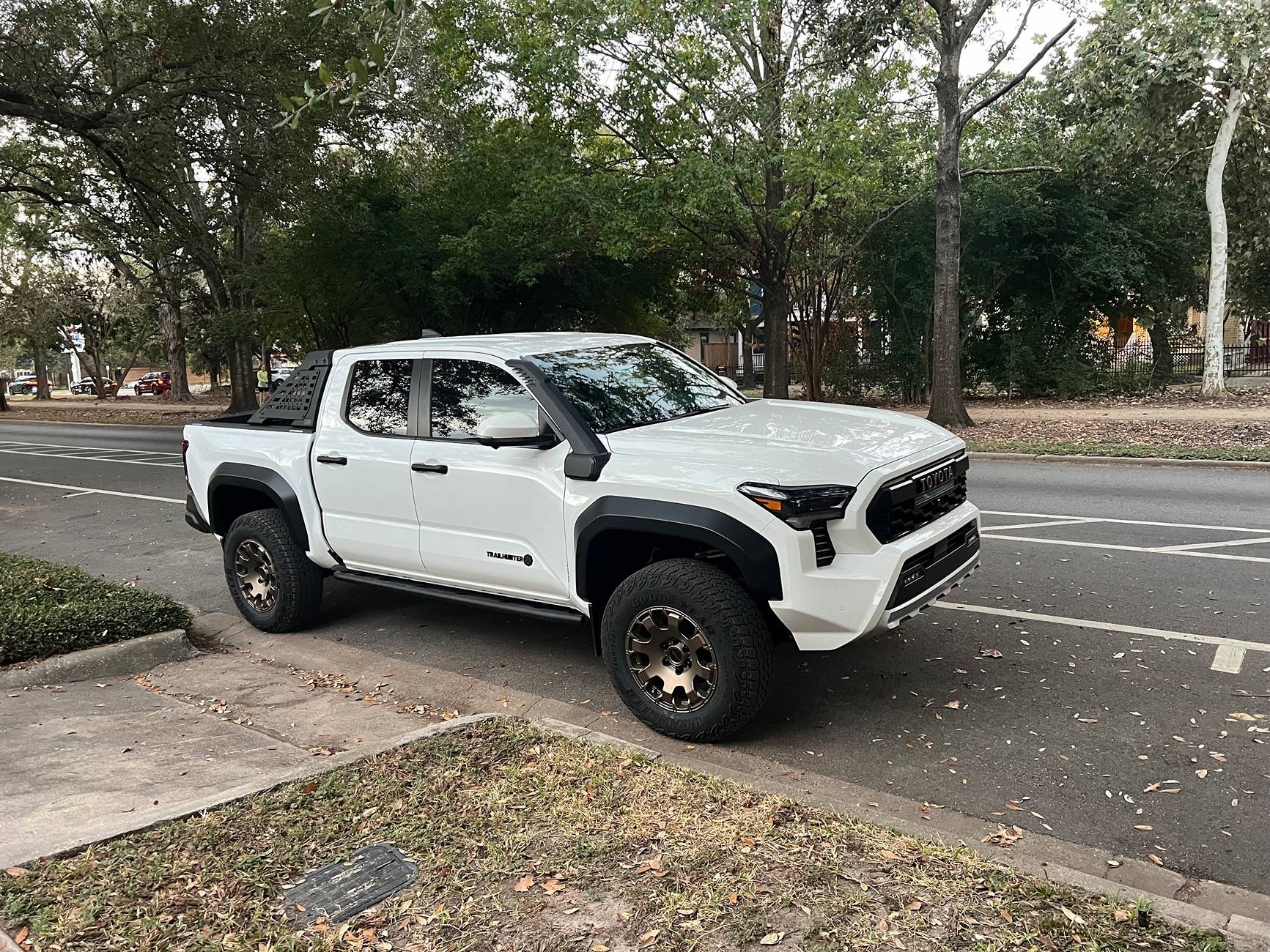 2024 Tacoma Trailhunter max tire size IMG_5377