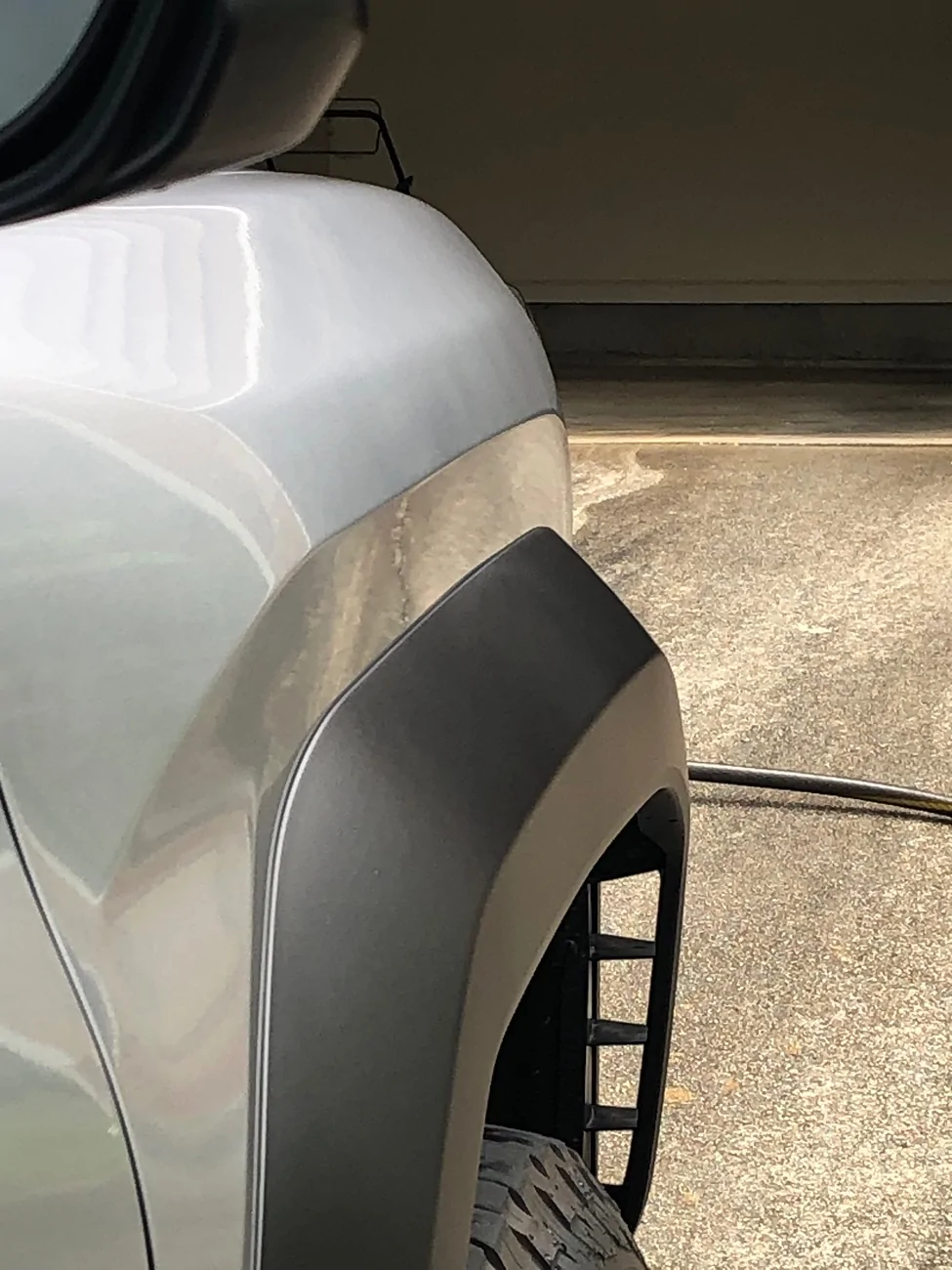 2024 Tacoma Defective silver paint IMG_5683
