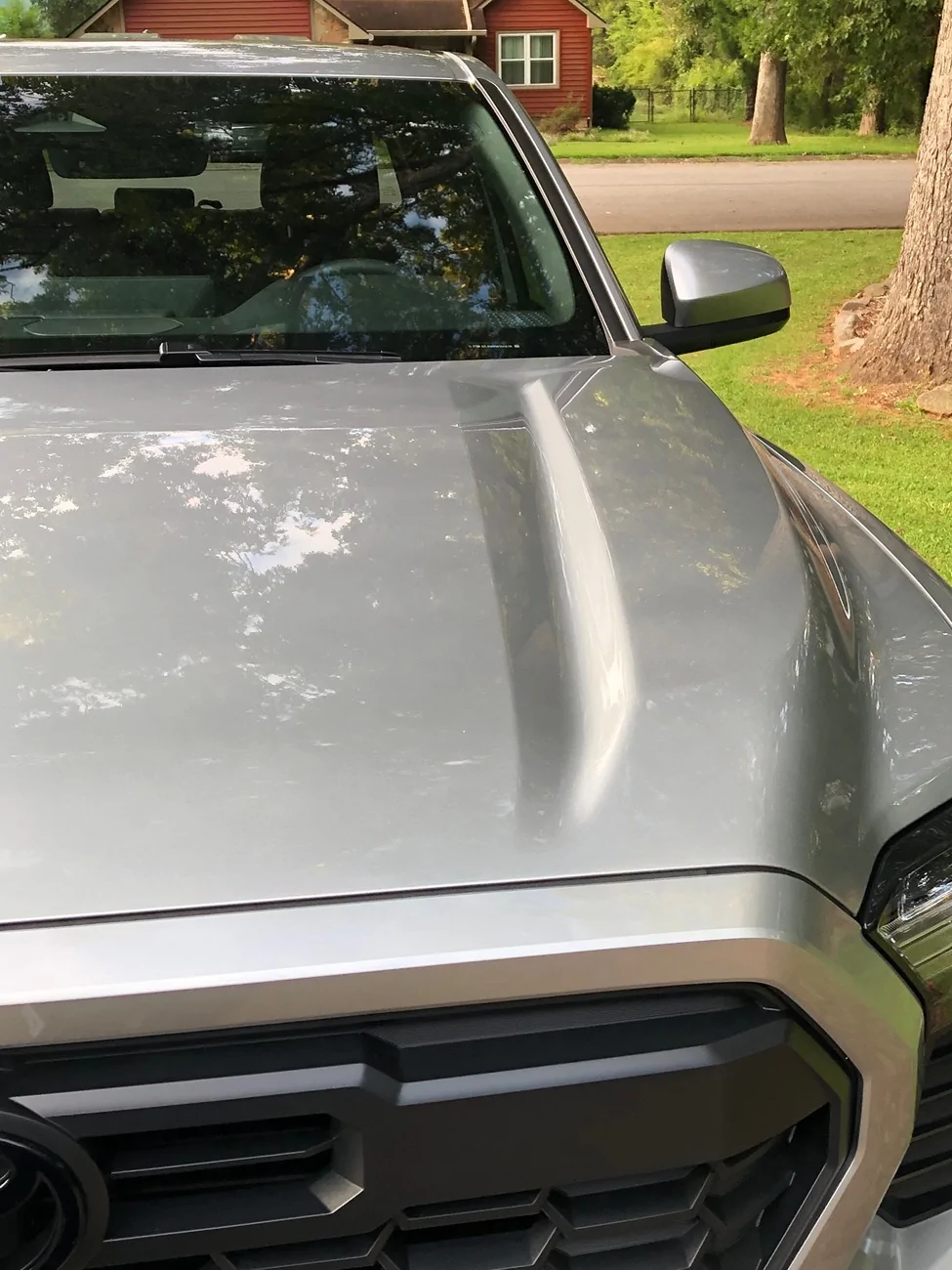 2024 Tacoma Defective silver paint IMG_5699