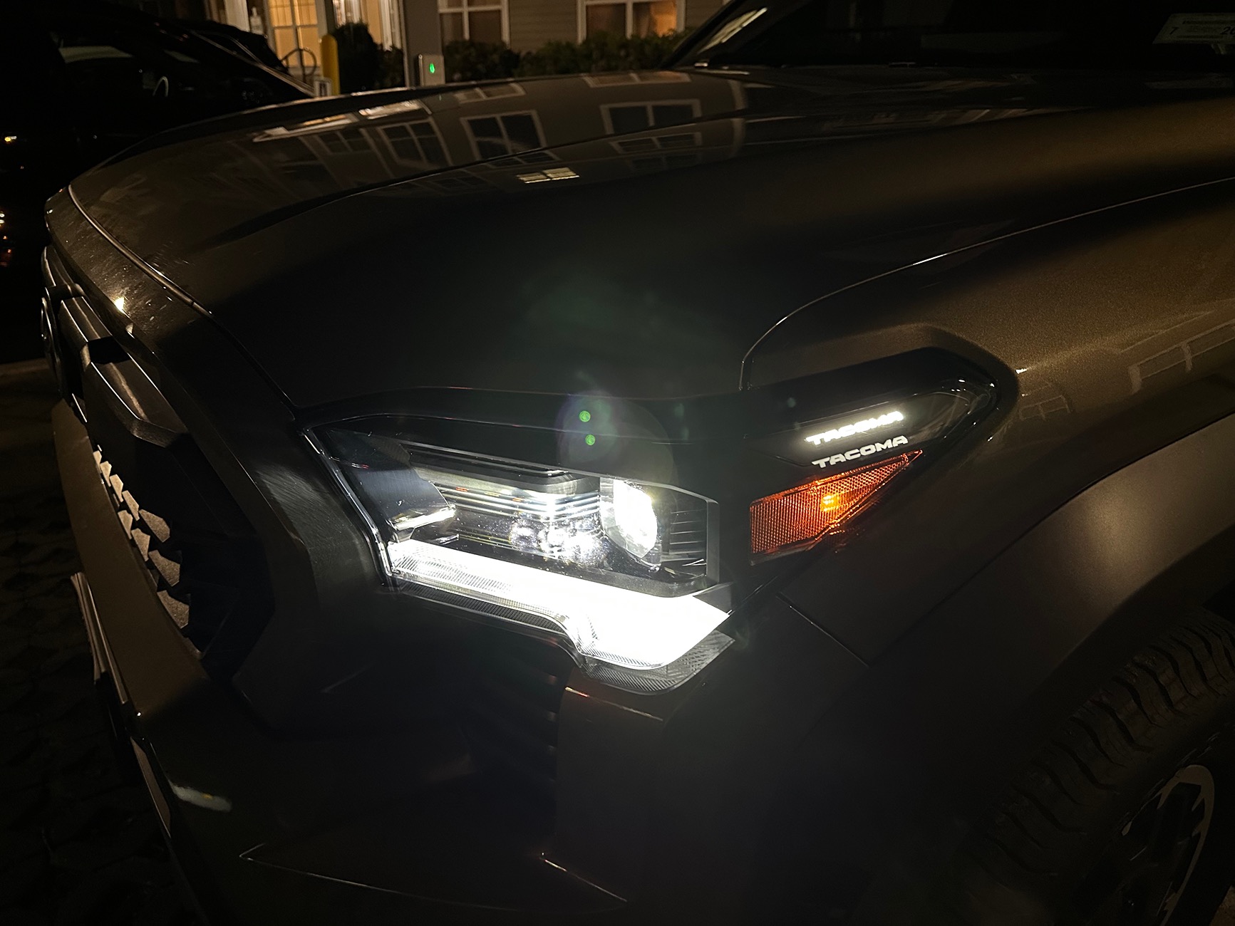 2024 Tacoma Limited headlights on TRD Offroad Premium IMG_6042