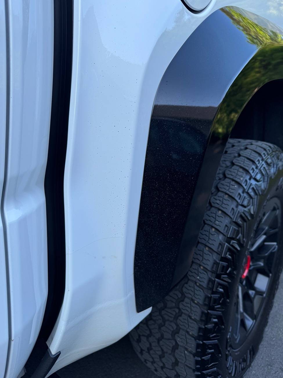 2024 Tacoma Striking out-Mudflaps for the 2025 Tacoma TRD Pro (w/fender flares) IMG_6115