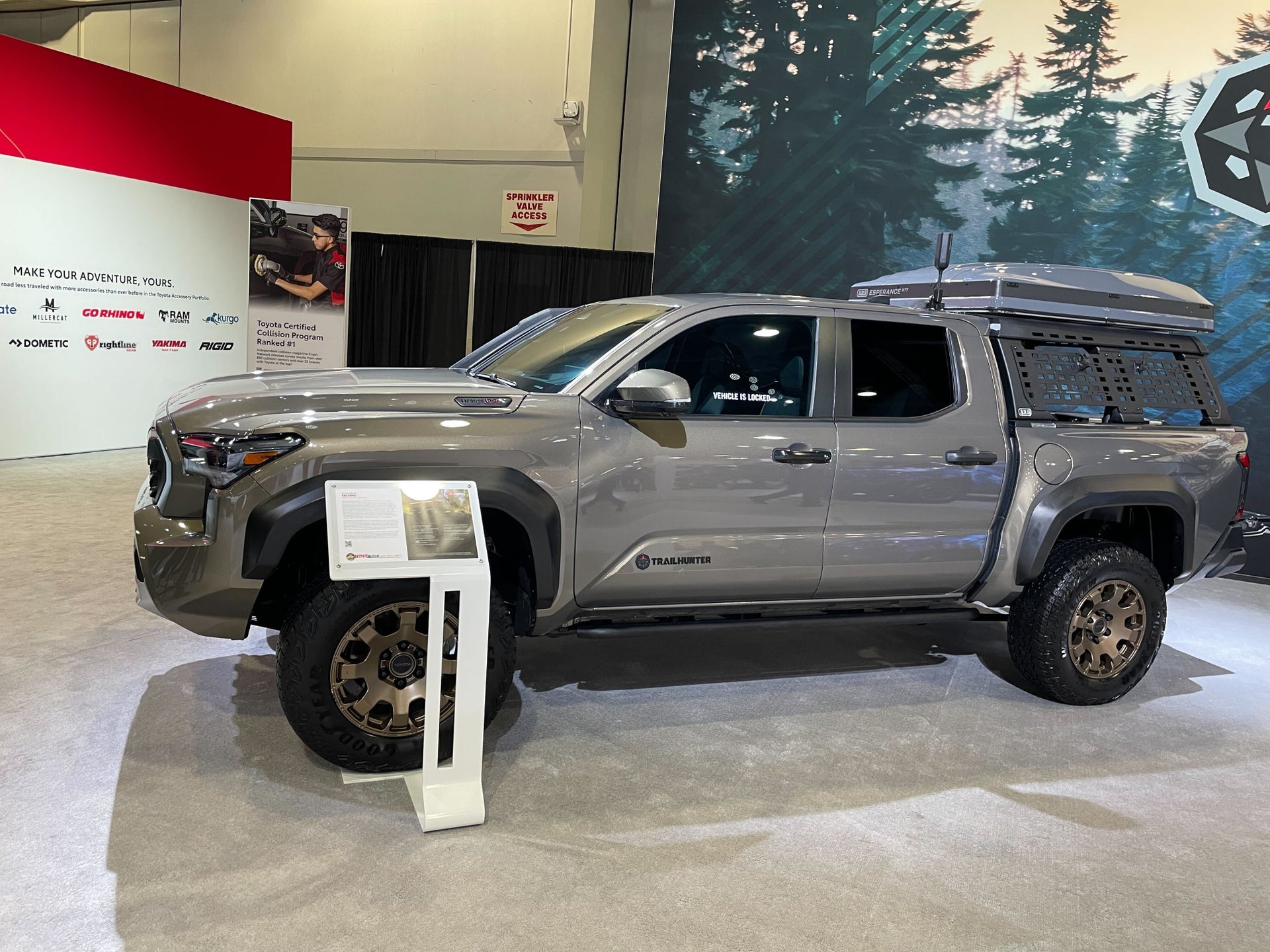 2024 Tacoma 2024 Tacoma Trailhunter Overlanding Build + White Trailhunter at SEMA 2023 IMG_6117