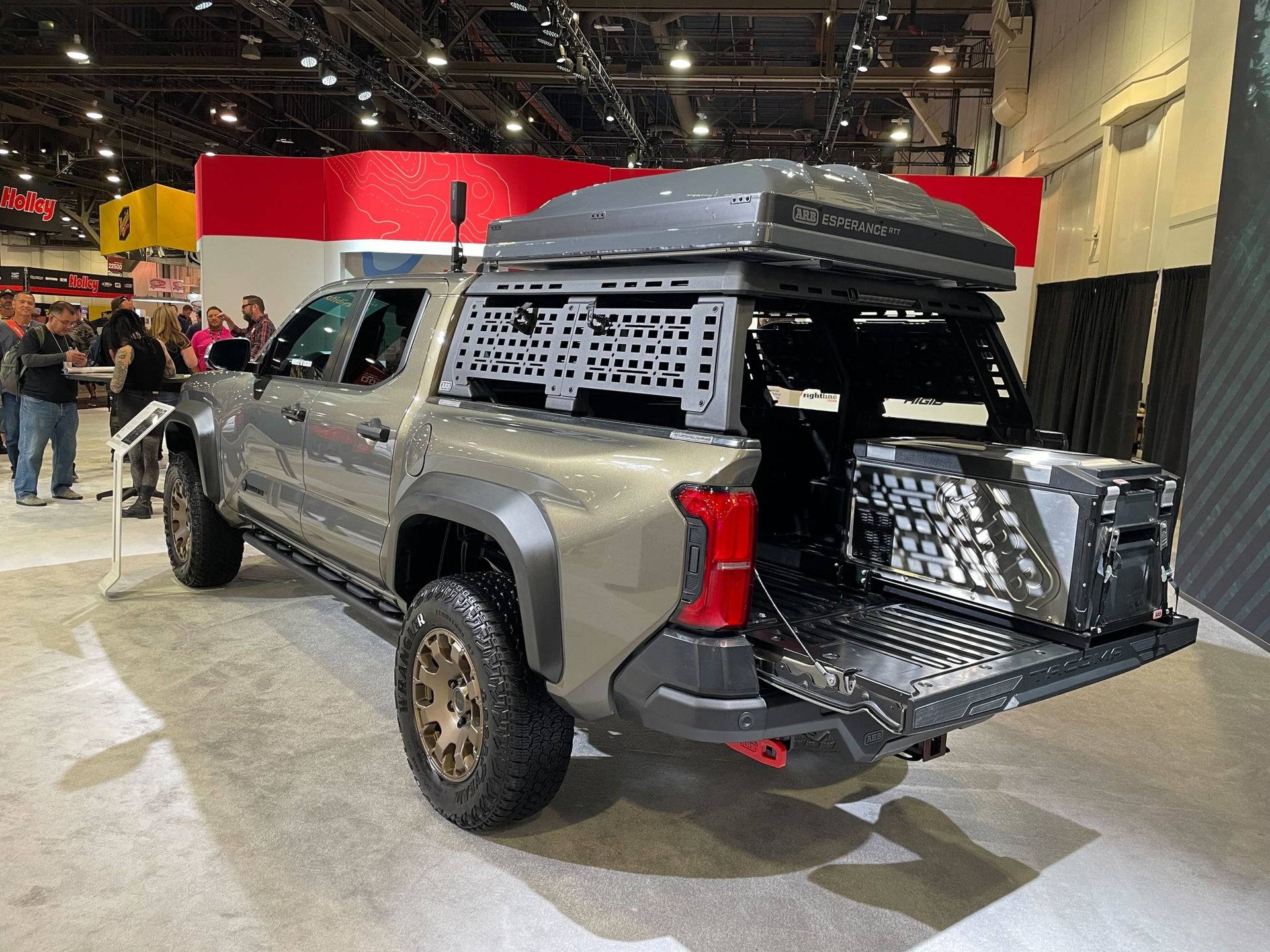 2024 Tacoma 2024 Tacoma Trailhunter Overlanding Build + White Trailhunter at SEMA 2023 IMG_6118