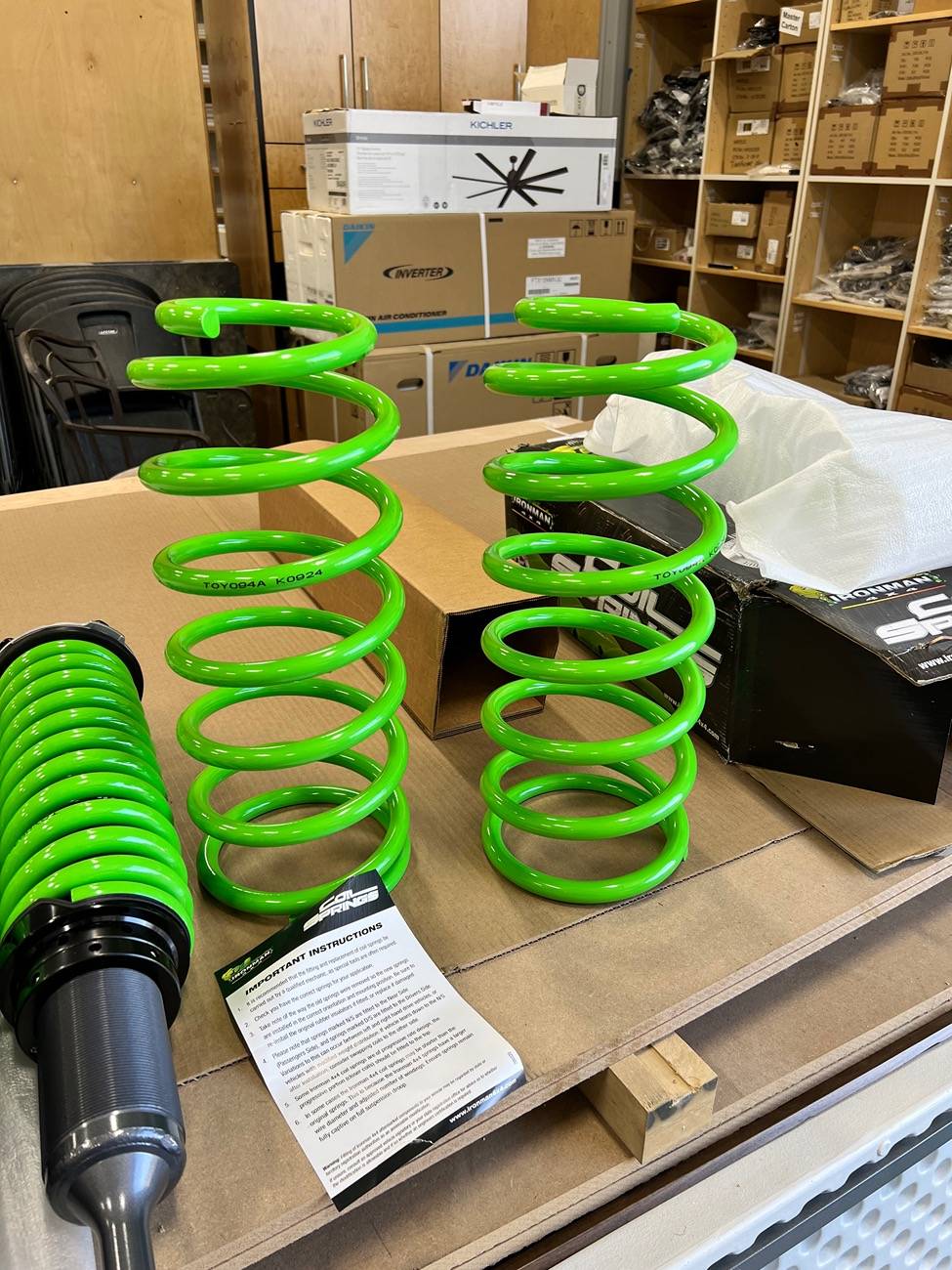 2024 Tacoma Ironman 4x4 Suspension kits IMG_6432
