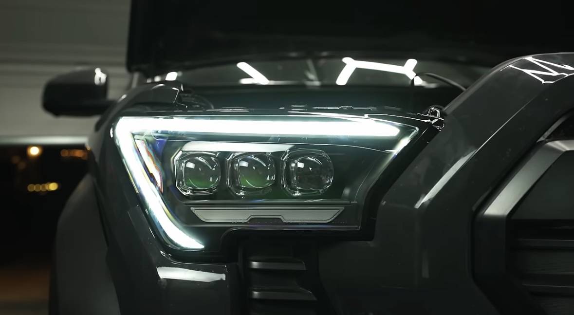 2024 Tacoma Alpharex Nova LED Projector Headlights IMG_6946