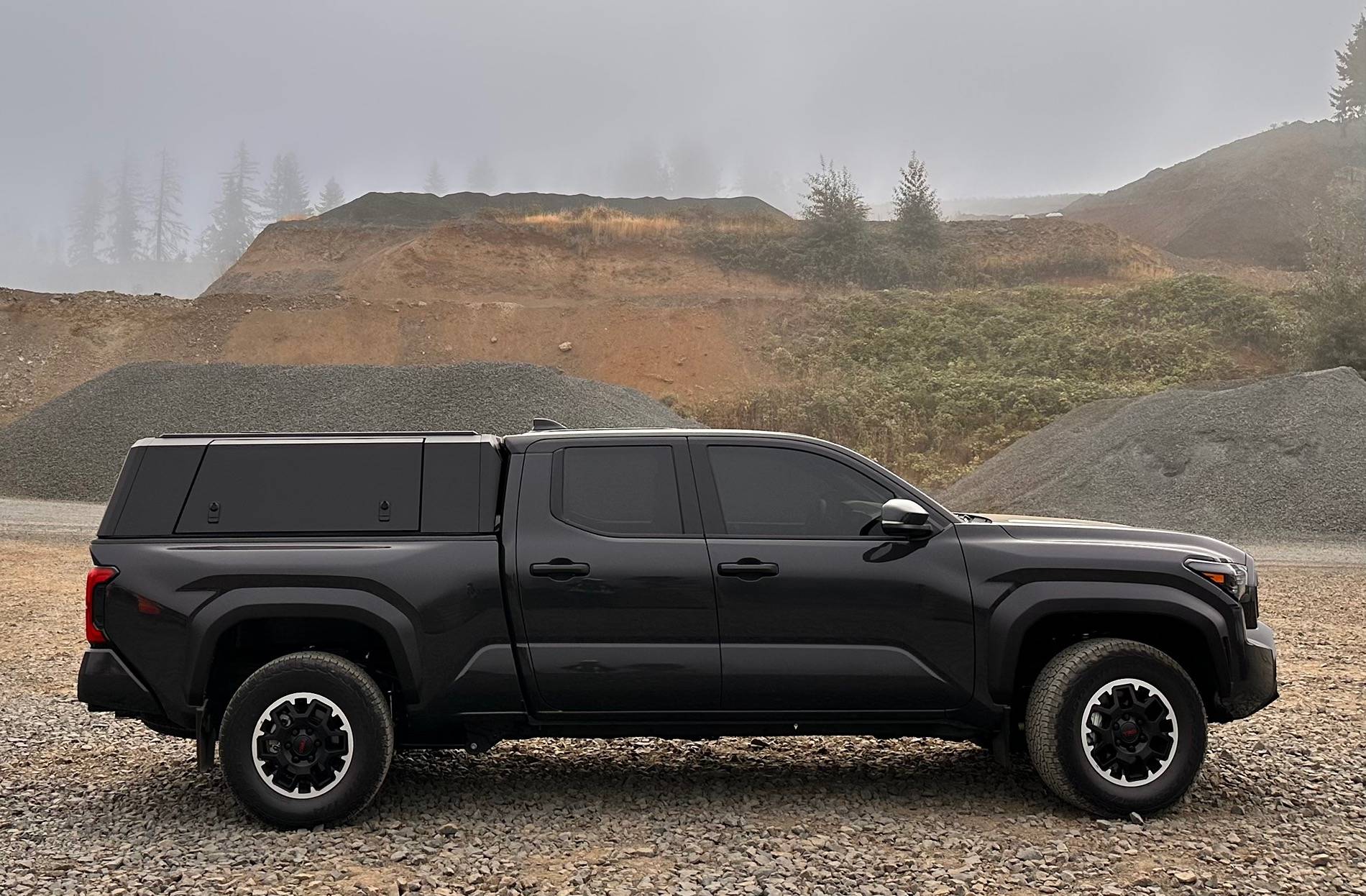2024 Tacoma SmartCap EVO Bed Cap installed on 2024 Tacoma TRD Off-Road {filename}