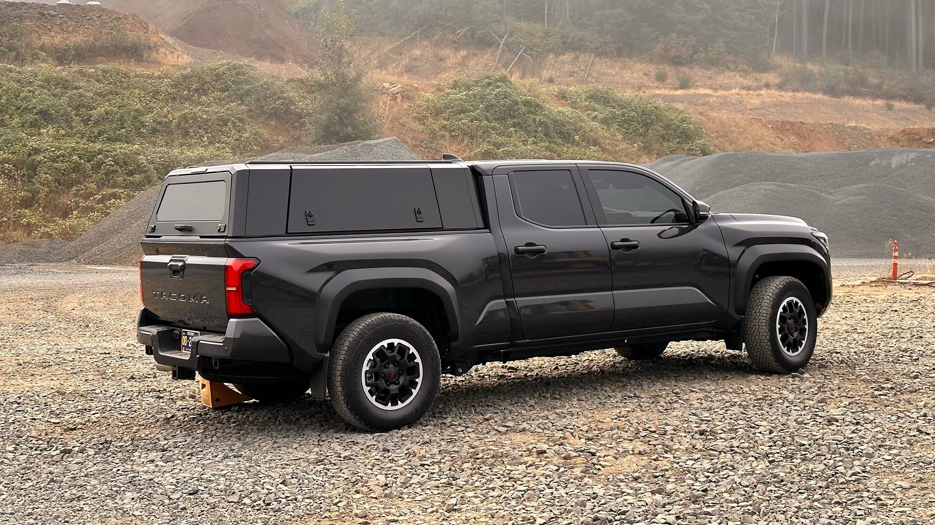 2024 Tacoma SmartCap EVO Bed Cap installed on 2024 Tacoma TRD Off-Road {filename}