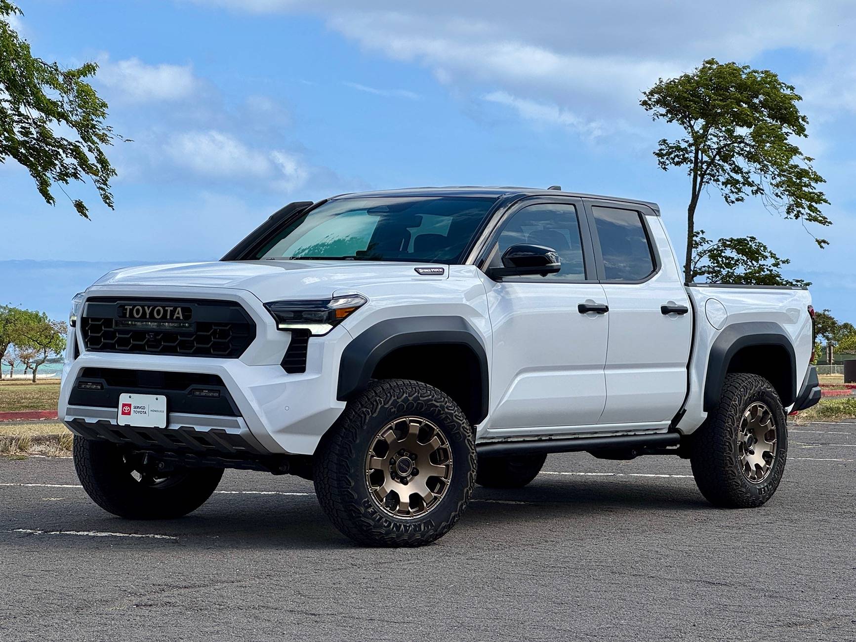 2024 Tacoma Stock weight Trailhunter/Dobinsons C59-820 Front Spring Review IMG_7625