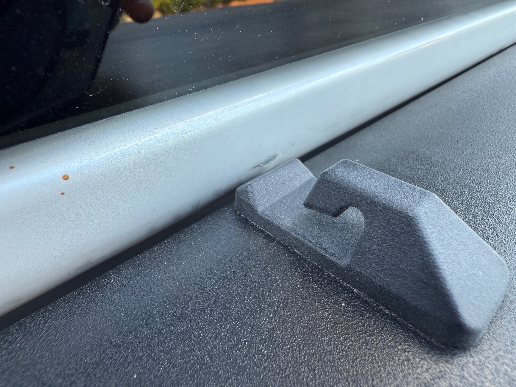 2024 Tacoma LOMAX Stance Hard Tri-Fold Tonneau Cover Scratching Paint IMG_7948