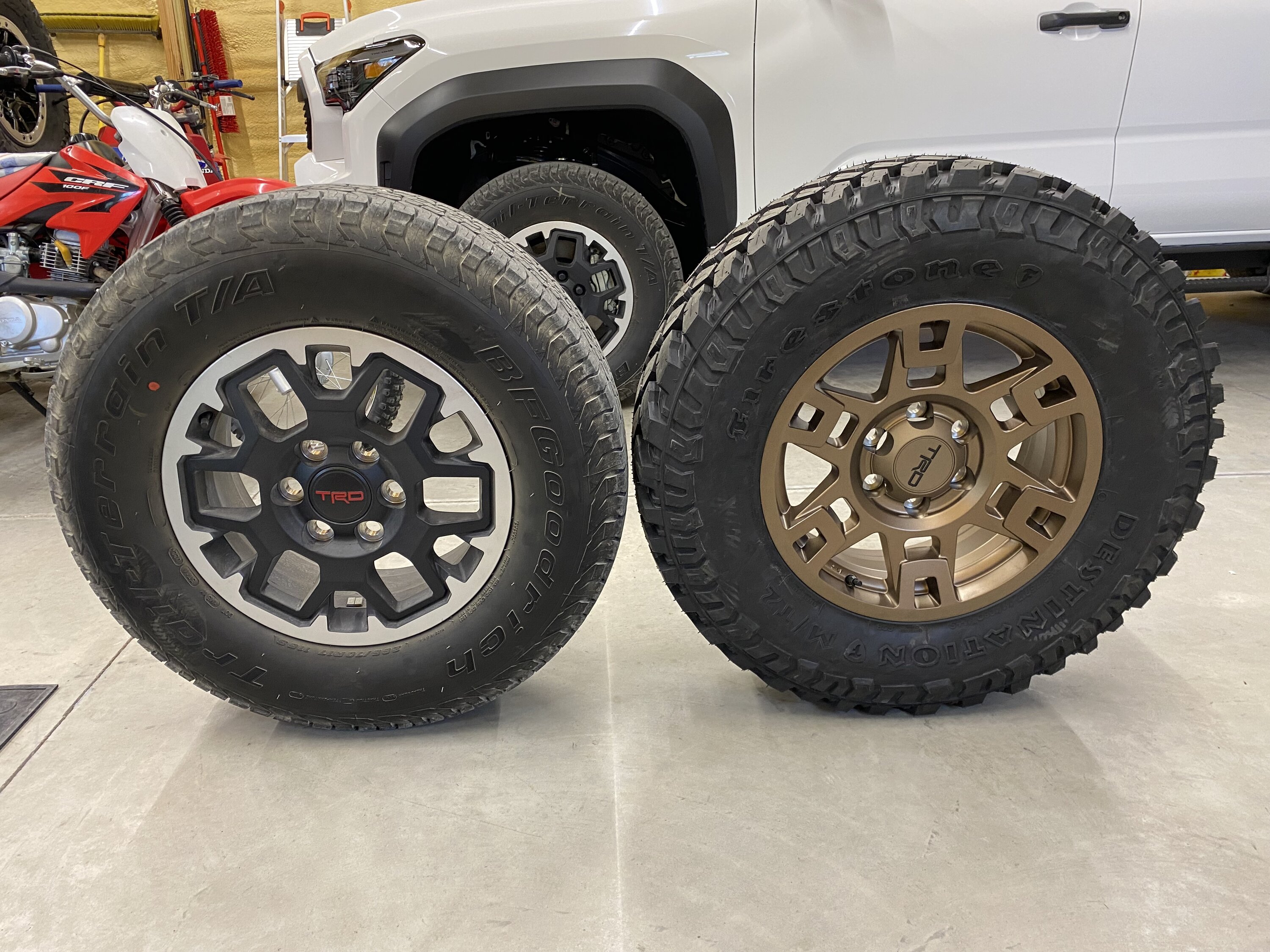 2024 Tacoma How to fit 3rd gen wheels on 4th gen Tacoma? IMG_8192