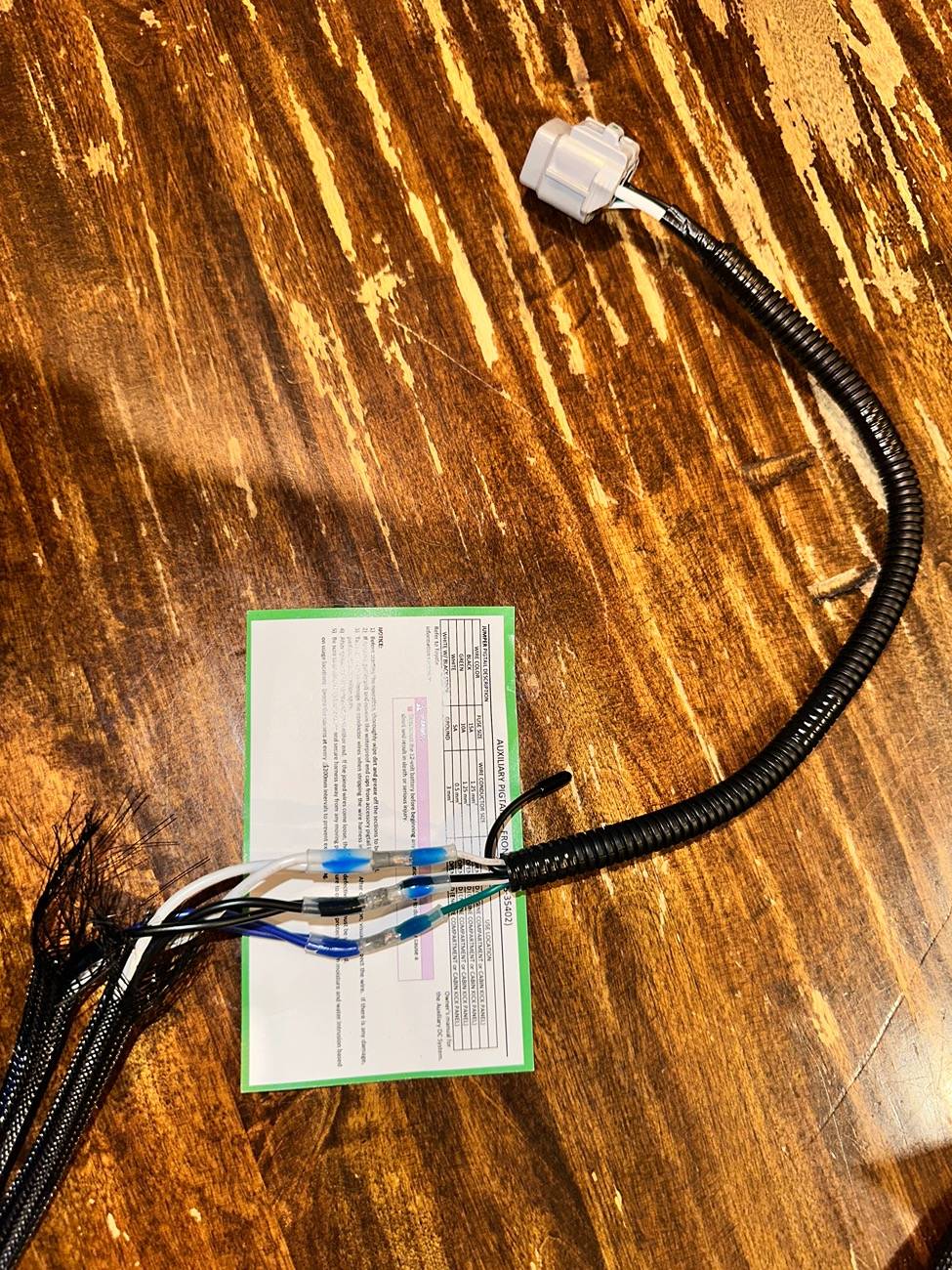 2024 Tacoma Help Installing Rough Country LED Light Kit using prewired Aux switches IMG_8319
