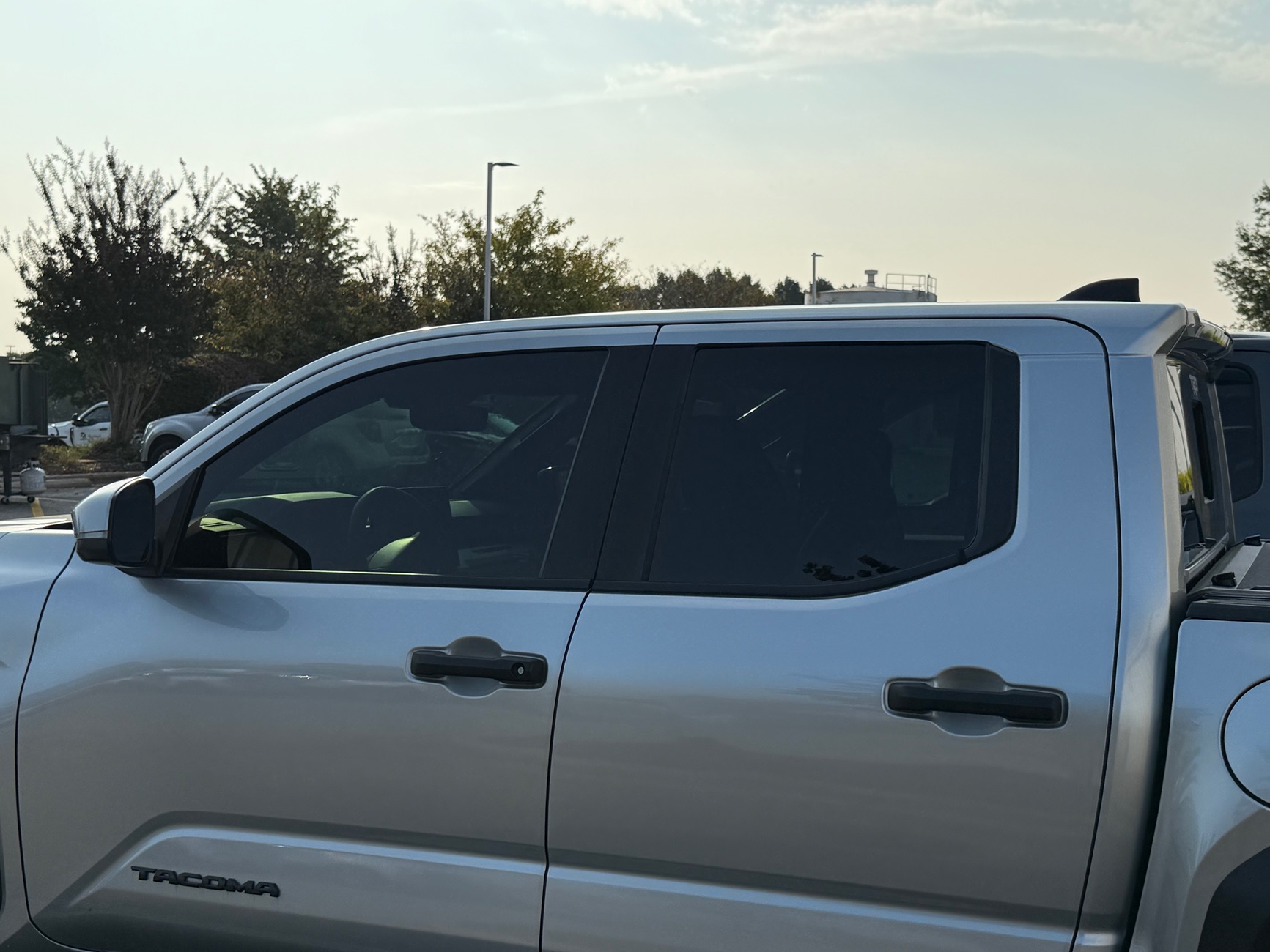 2024 Tacoma Front window tint % to match back windows? IMG_8351
