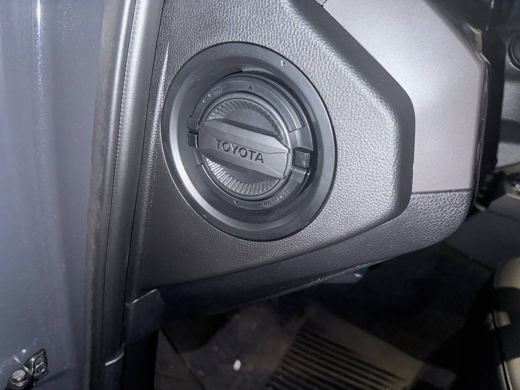 2024 Tacoma Driver side storage cubby side lantern kit IMG_8467