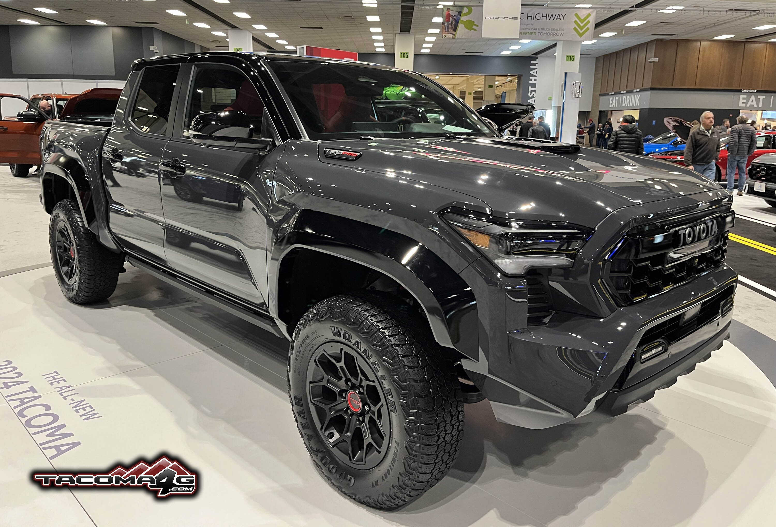 2024 Tacoma 2024 Tacoma TRD Pro in Underground Color at Seattle Auto Show IMG_9093