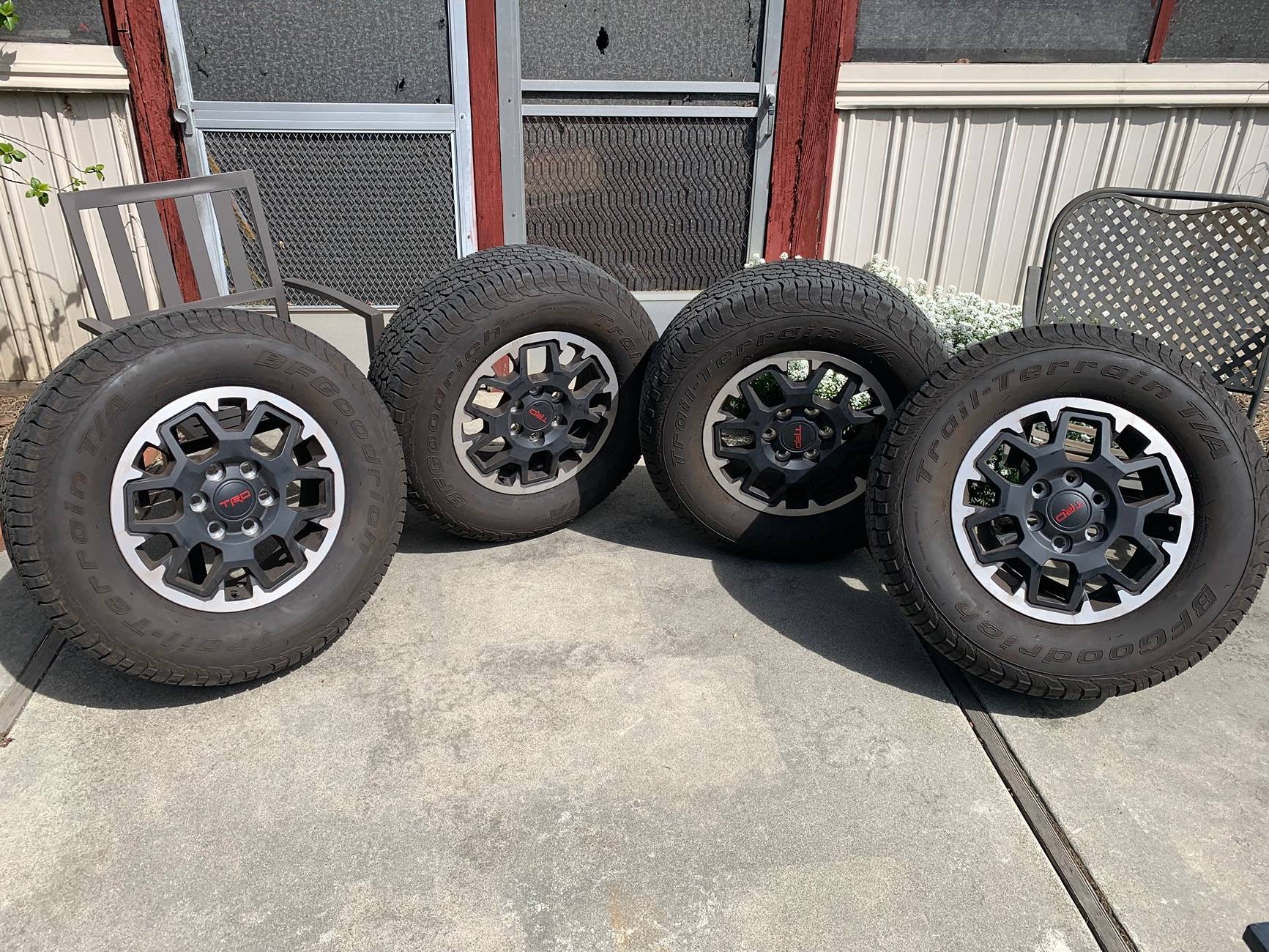 2024 Tacoma 24’ TRD Off Road Wheels and Tires in San Jose IMG_9152