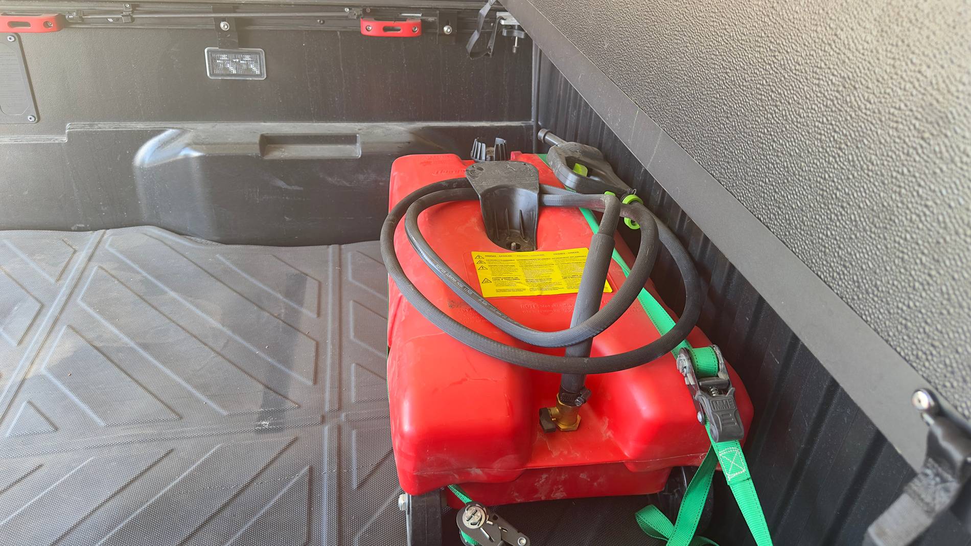 2024 Tacoma Trailhunter auxiliary gas tank IMG_9544