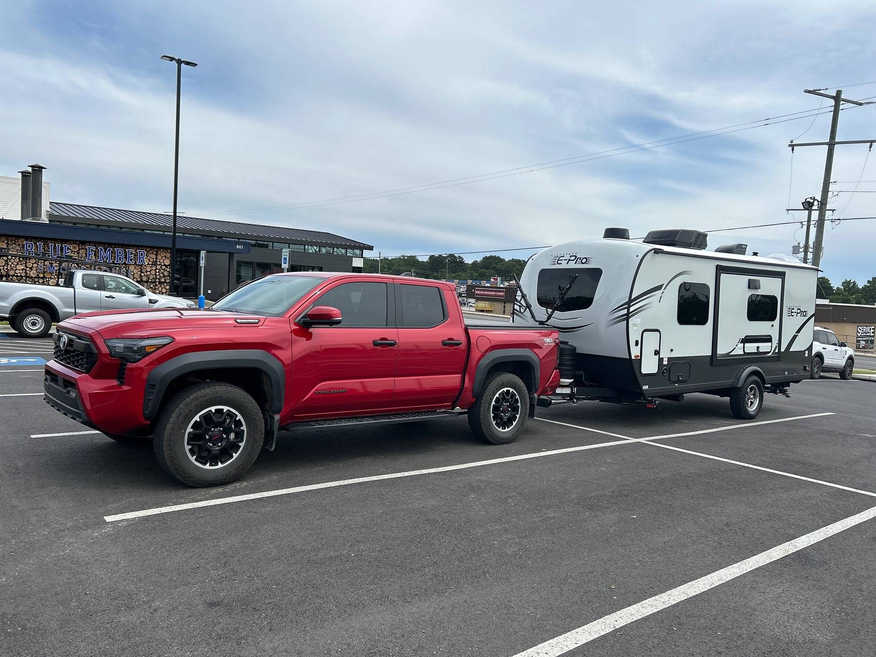 2024 Tacoma Anyone brave enough to tow a camper yet? I was. IMG_9628