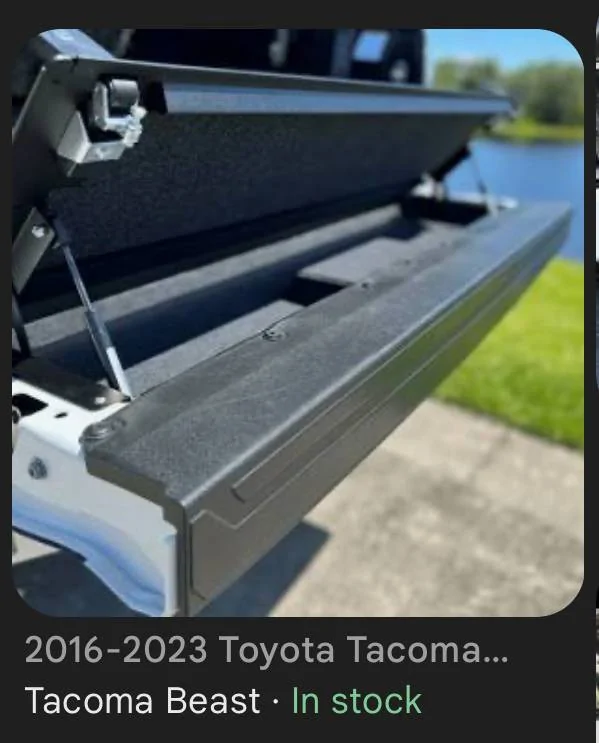 2024 Tacoma Tailgate Insert (not the letters) IMG_9868