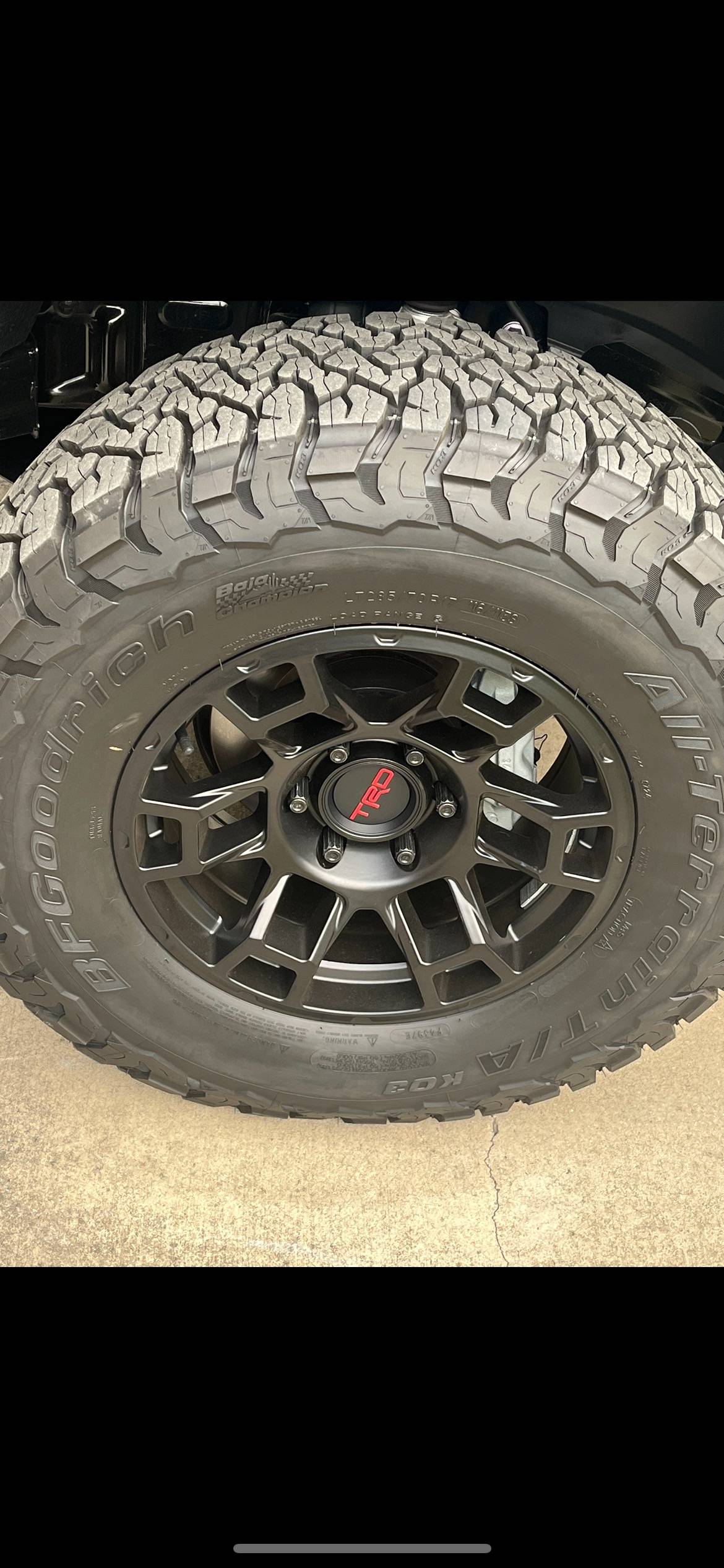 2024 Tacoma 3rd Gen TRD Wheels (+ 285/70R17 Tires) on 2024 Tacoma IMG_9918