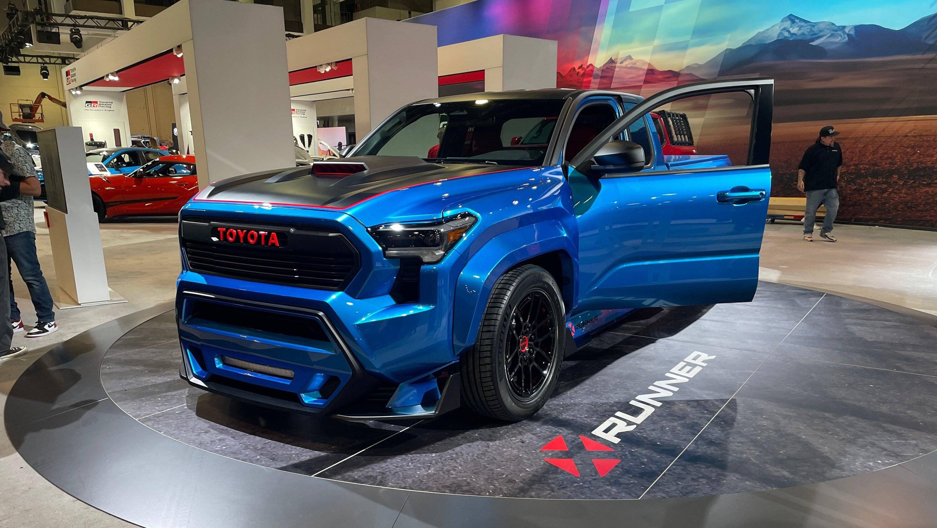 2024 Tacoma 2024 Tacoma X-Runner Concept Envisions Sport Truck with TRD Performance Package Upgrades Lowered 2024 Tacoma Sport Truck X-Runner SEMA 3