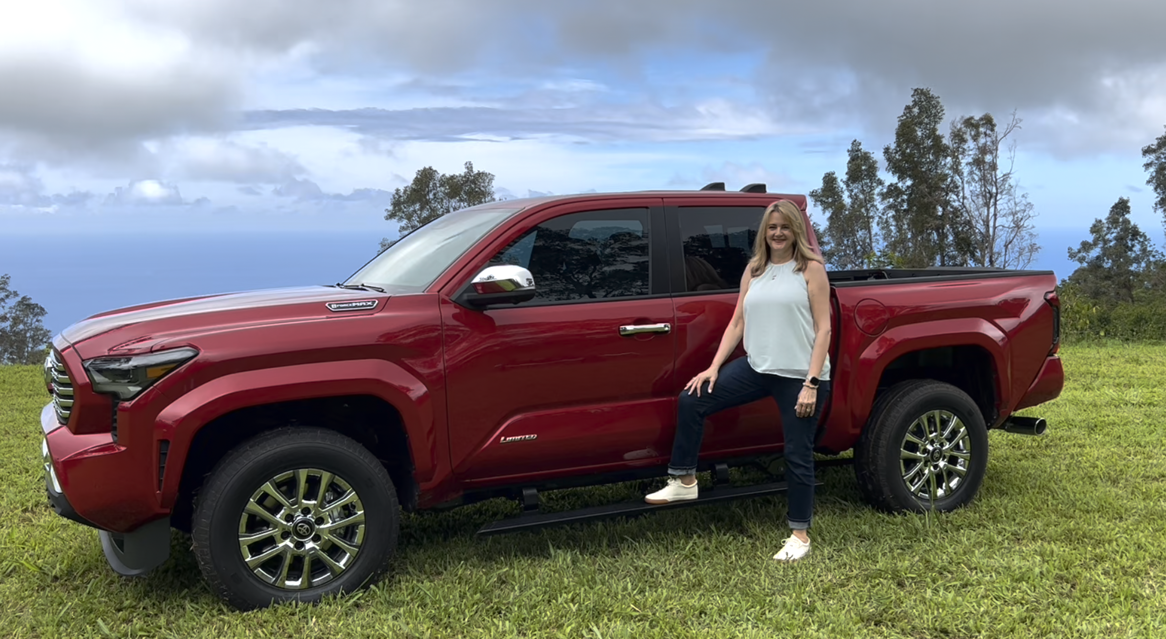 2024 Tacoma Official SUPERSONIC RED 2024 Tacoma Thread (4th Gen) Me-with-the-2024-Toyota-Tacoma