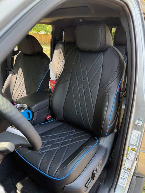 2024 Tacoma What did you do TO / WITH your 4th gen Tacoma today?! 👨‍🏭 🧰 📸 New Drivers EKR Seat Cover