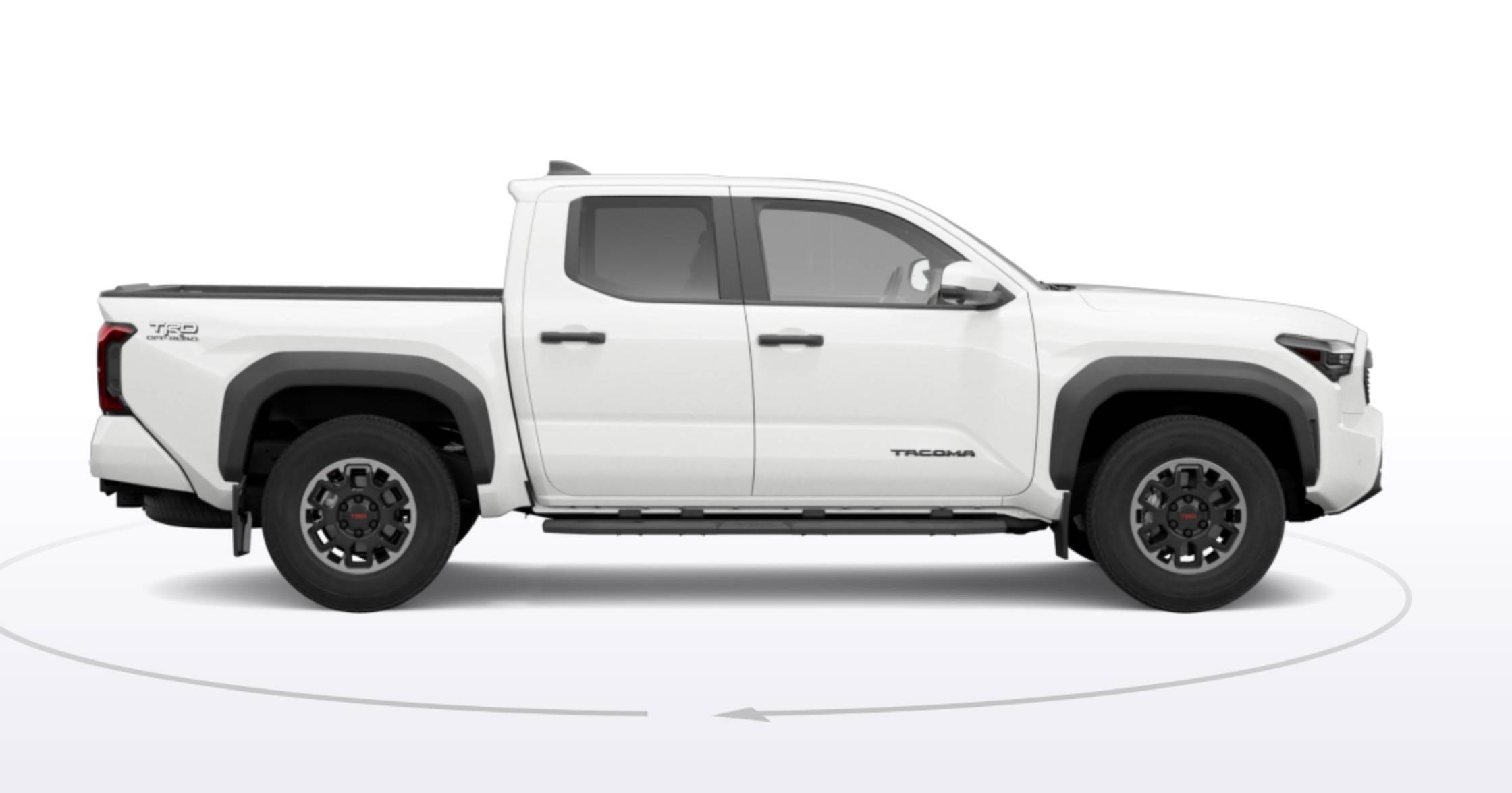 2024 Tacoma Photoshopped off road wheels + flares because I am bored PNG ima
