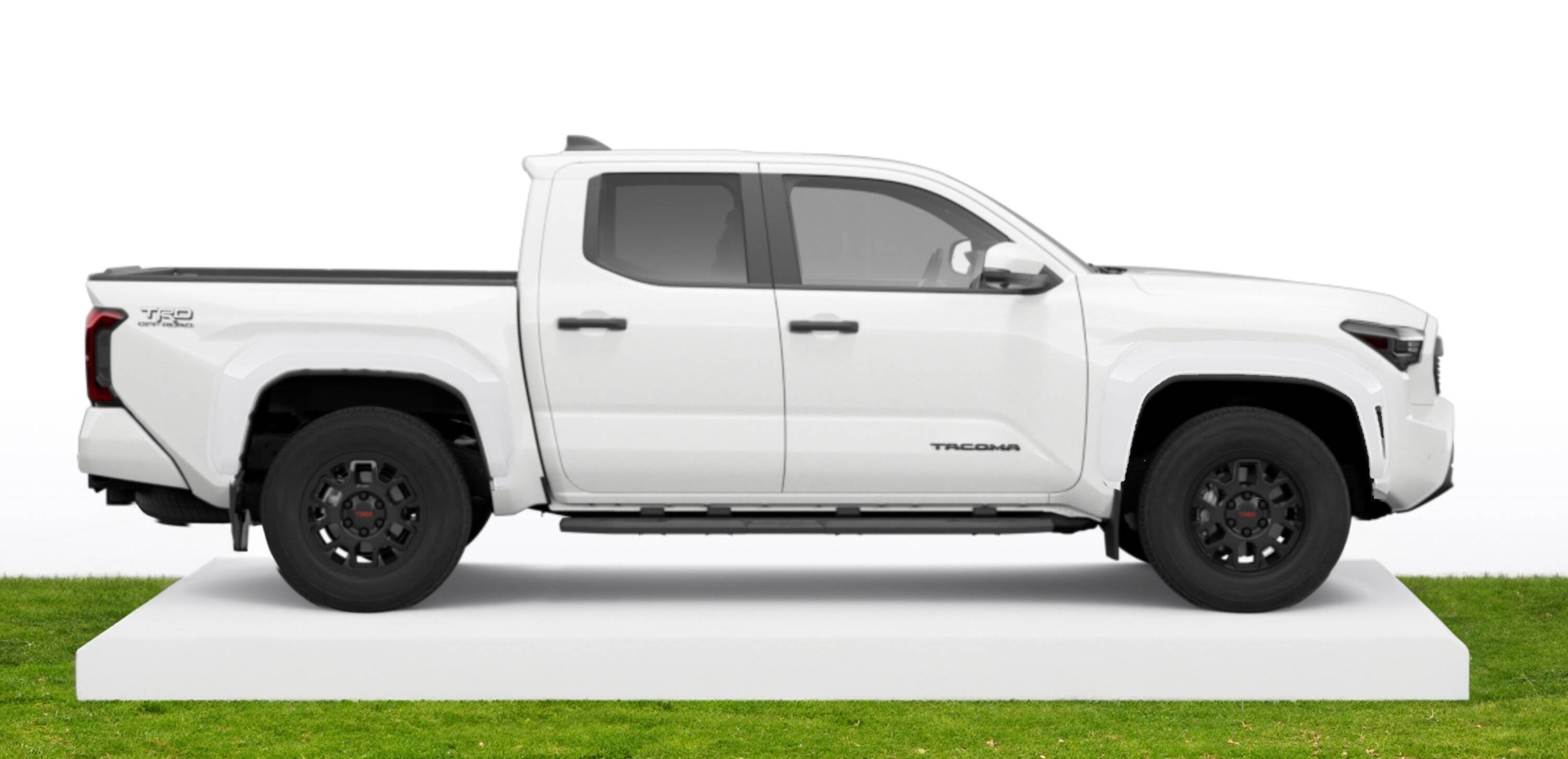 2024 Tacoma Photoshopped off road wheels + flares because I am bored PNG ima