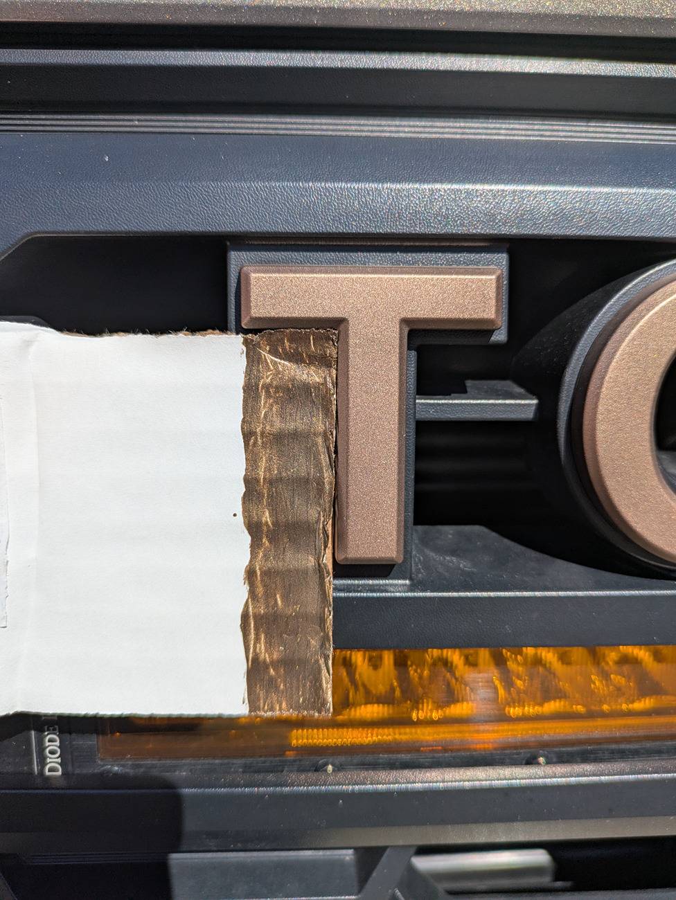 2024 Tacoma Heritage Bronze is not 4T0 color code (touch up paint) ... so what is it? PXL_20250302_192932726