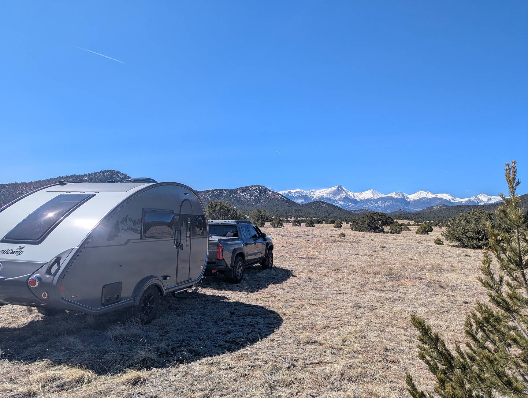 2024 Tacoma Anyone brave enough to tow a camper yet? I was. PXL_20250316_174941797