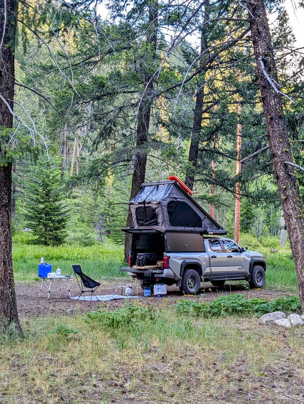 2024 Tacoma 2024 6' Bed Tacoma Trailhunter Camper Shell with Roof Top Tent? PXL_20250523_014111351~2
