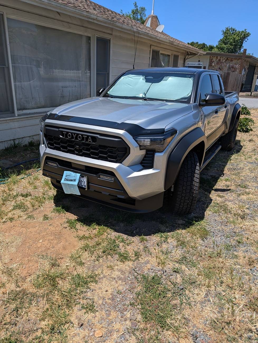 2024 Tacoma Got my Husky hood protector installed ❤️‍🔥 PXL_20250619_200032365