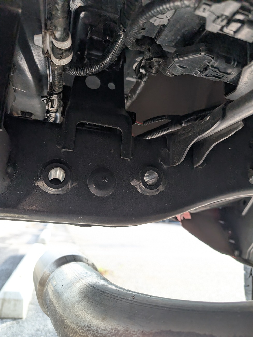2024 Tacoma Rear recovery hooks and frame reinforcement PXL_20250821_221515297